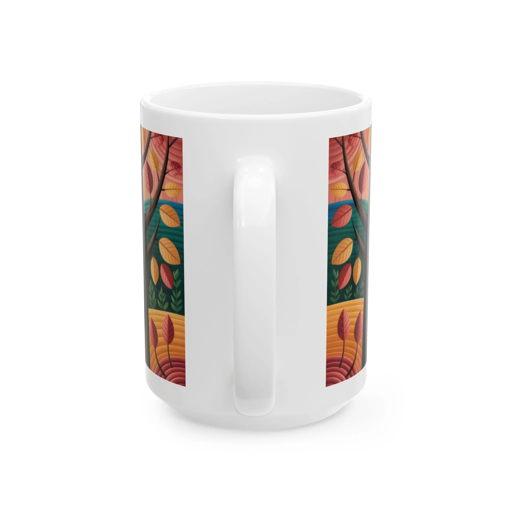 Whimsical Owl Ceramic Mug , Cozy Home Decor, Gift for Nature Lovers, Coffee Mug, Fall Vibes, Owl Enthusiast Gift - Image 9