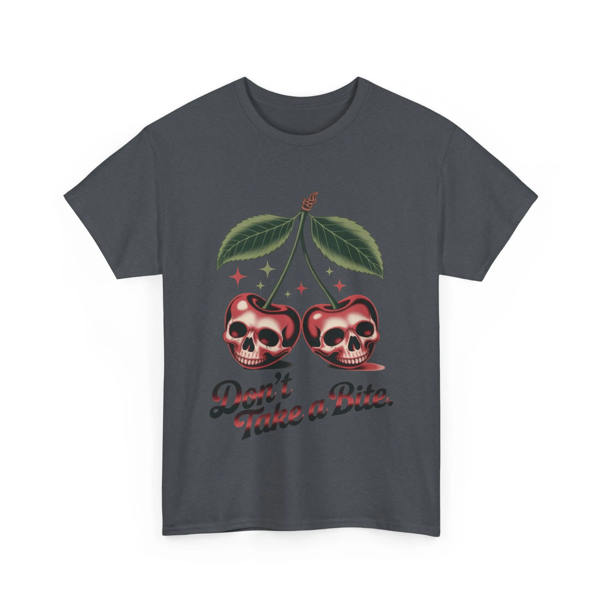 Skull Cherry Womens Graphic Tee, Edgy Tee, Unique Gift, Halloween Apparel, Cute Gothic Fruit Graphic Tee for Women, Funny Dark Style Shirt - Image 34