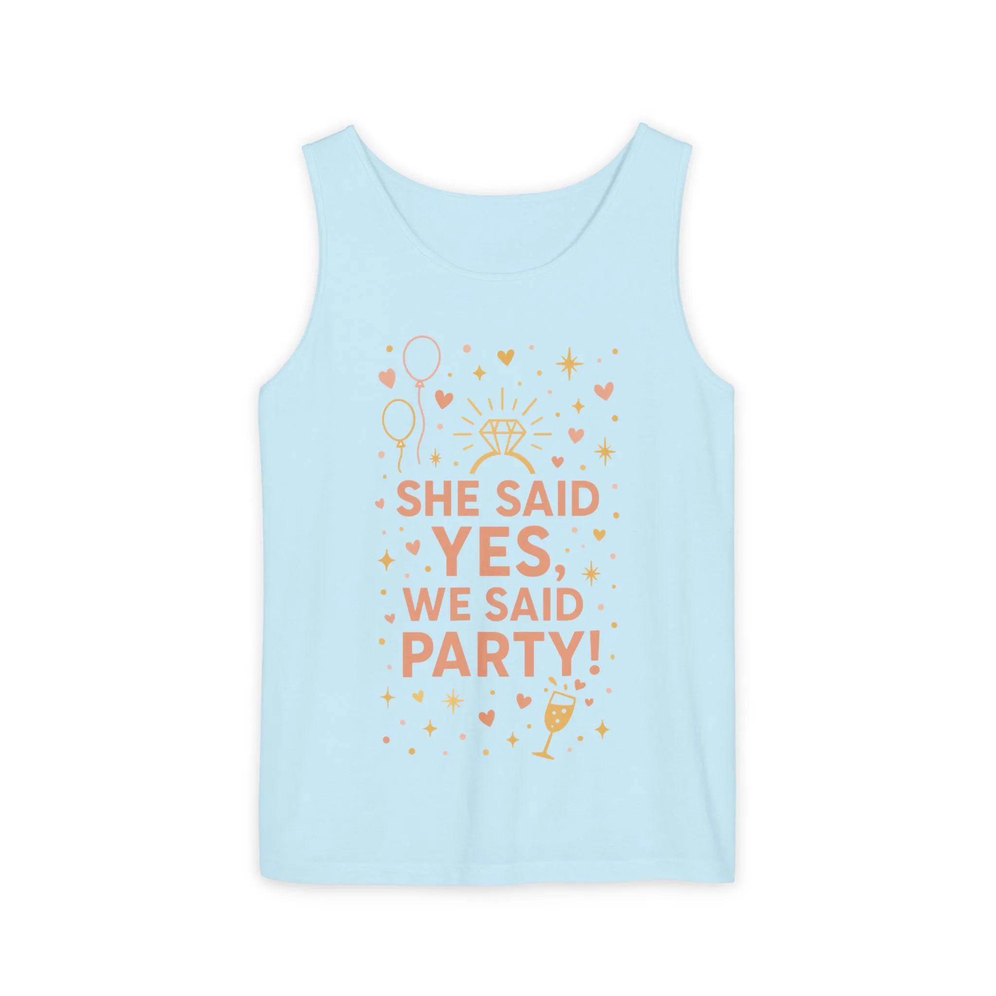 Bridal Party Tank Top, Bachelorette Party Tee, Bridesmaid Wedding Tee, Hen Party Tank, Bridal Shower, Bridesmaids Gift - Image 7