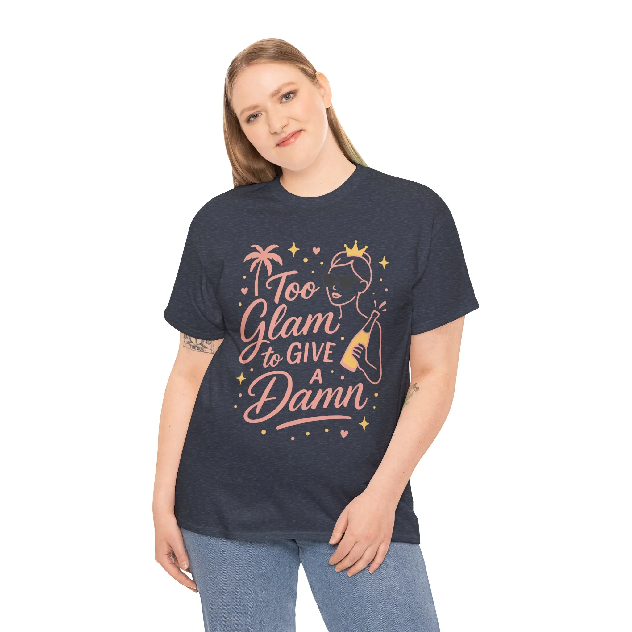 Too Glam to Give a Damn Bridal Party Shirt, Bachelorette Party Tee, Bridesmaid Wedding Tee, Hen Party Top, Bridal Shower, Bridesmaids Gift - Image 33