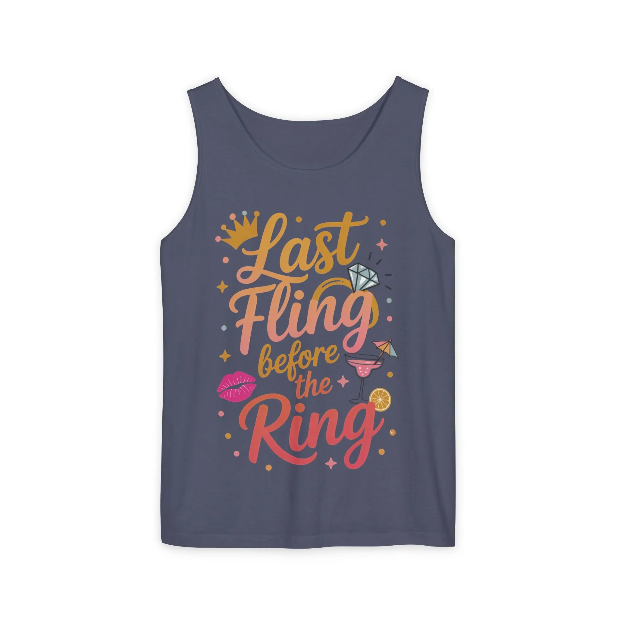 Last Fling Before the Ring T-Shirt, Bachelorette Party Tee, Bridesmaid Wedding Tee, Hen Party Shirts, Bridal Shower, Bridesmaids Gift - Image 13