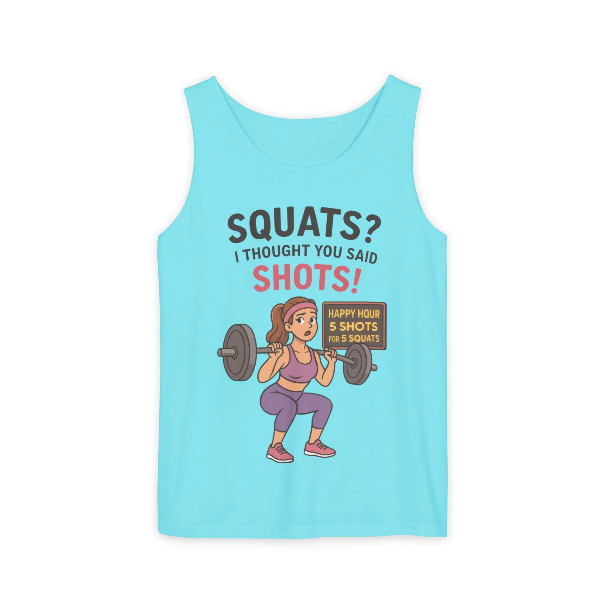 Funny Gym Womens Tank Top, Workout Humor Tee for Fitness Lovers, Gift for Gym Lovers, Activewear, Workout Gear, Gym Workout Shirt - Image 9