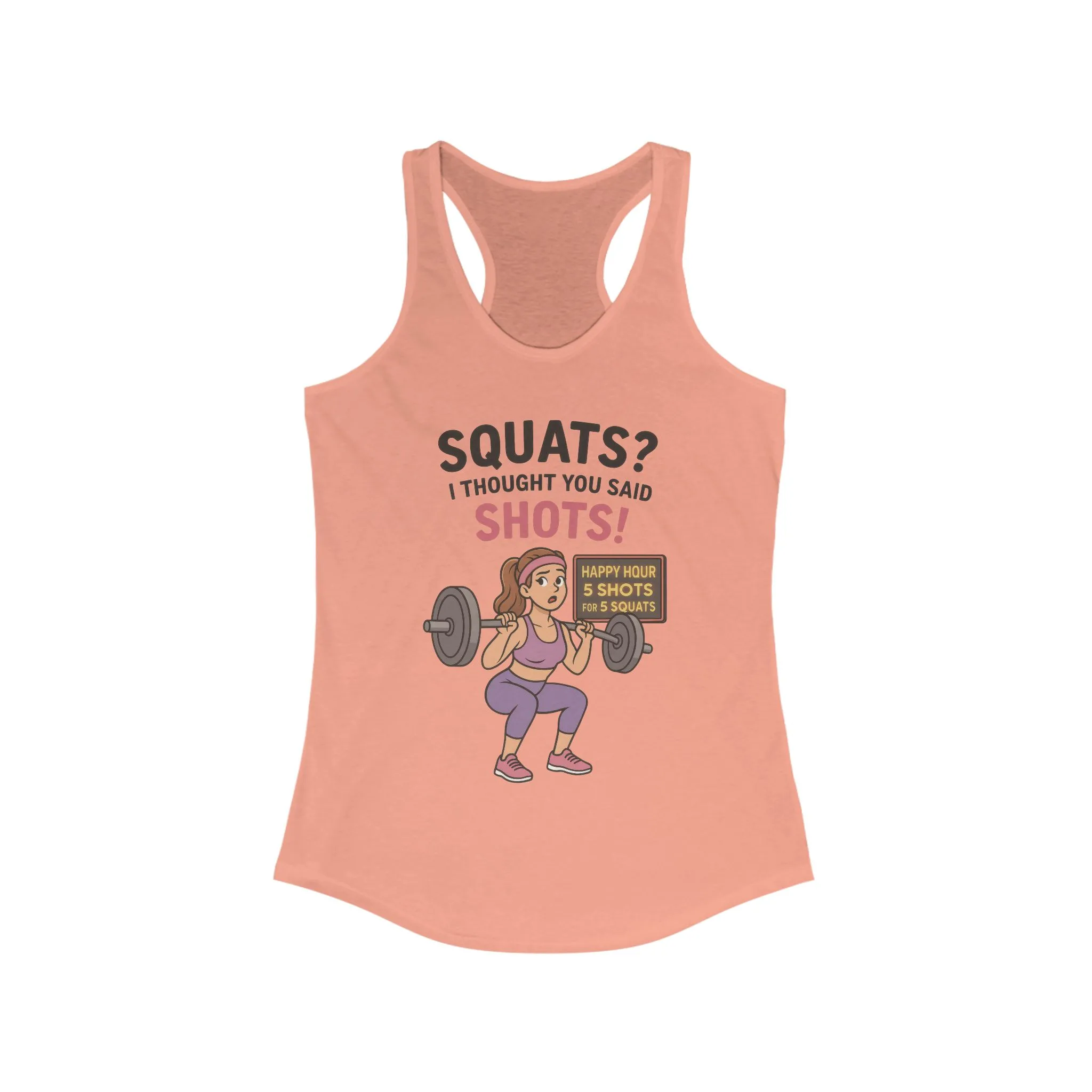 Funny Gym Womens Tank Top, Workout Humor Tee for Fitness Lovers, Gift for Gym Lovers, Activewear, Workout Gear, Gym Workout Shirt - Image 3
