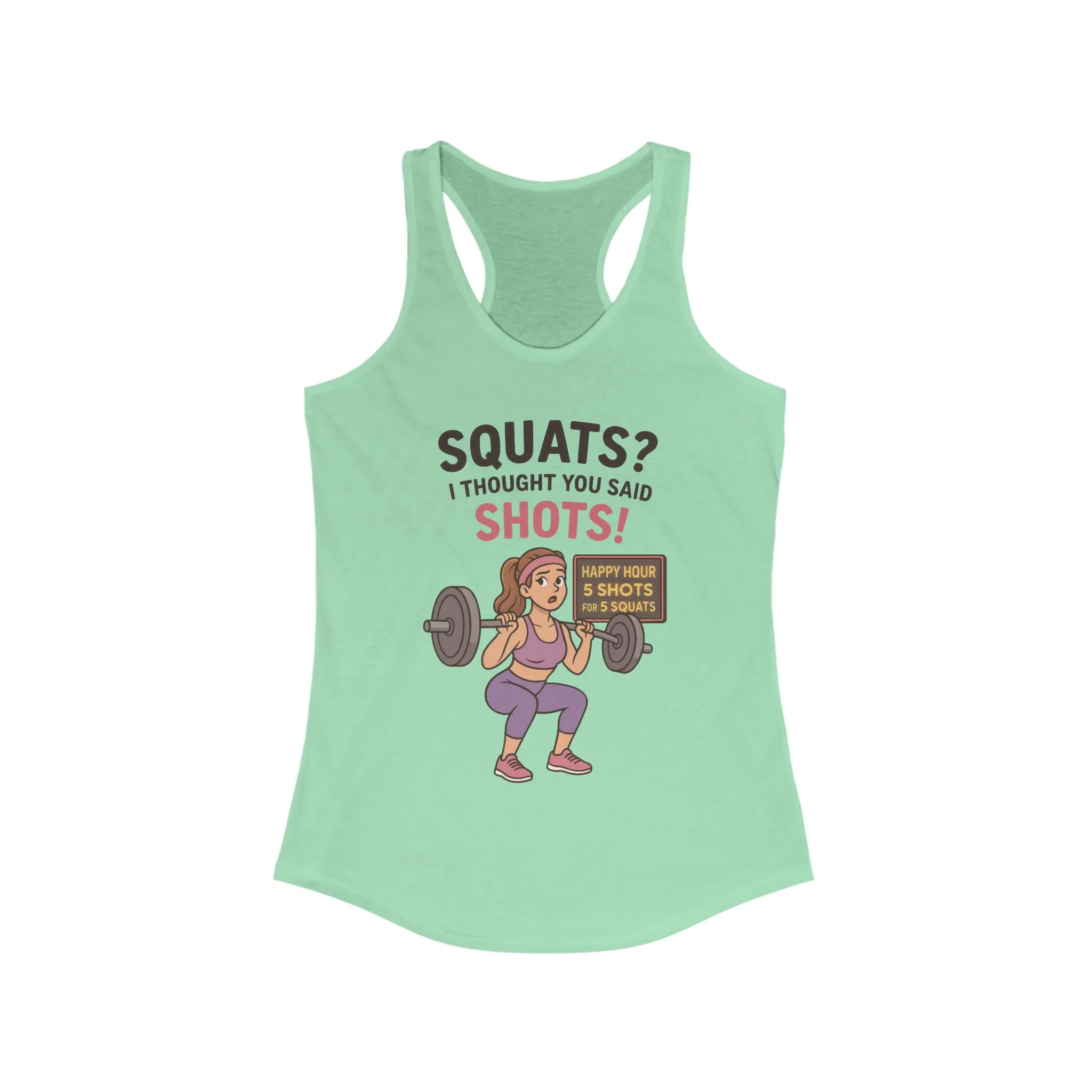 Funny Gym Womens Tank Top, Workout Humor Tee for Fitness Lovers, Gift for Gym Lovers, Activewear, Workout Gear, Gym Workout Shirt - Image 7