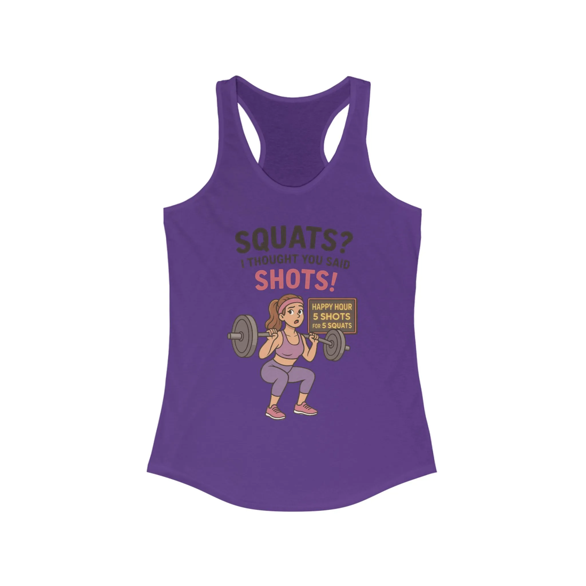 Funny Gym Womens Tank Top, Workout Humor Tee for Fitness Lovers, Gift for Gym Lovers, Activewear, Workout Gear, Gym Workout Shirt - Image 13