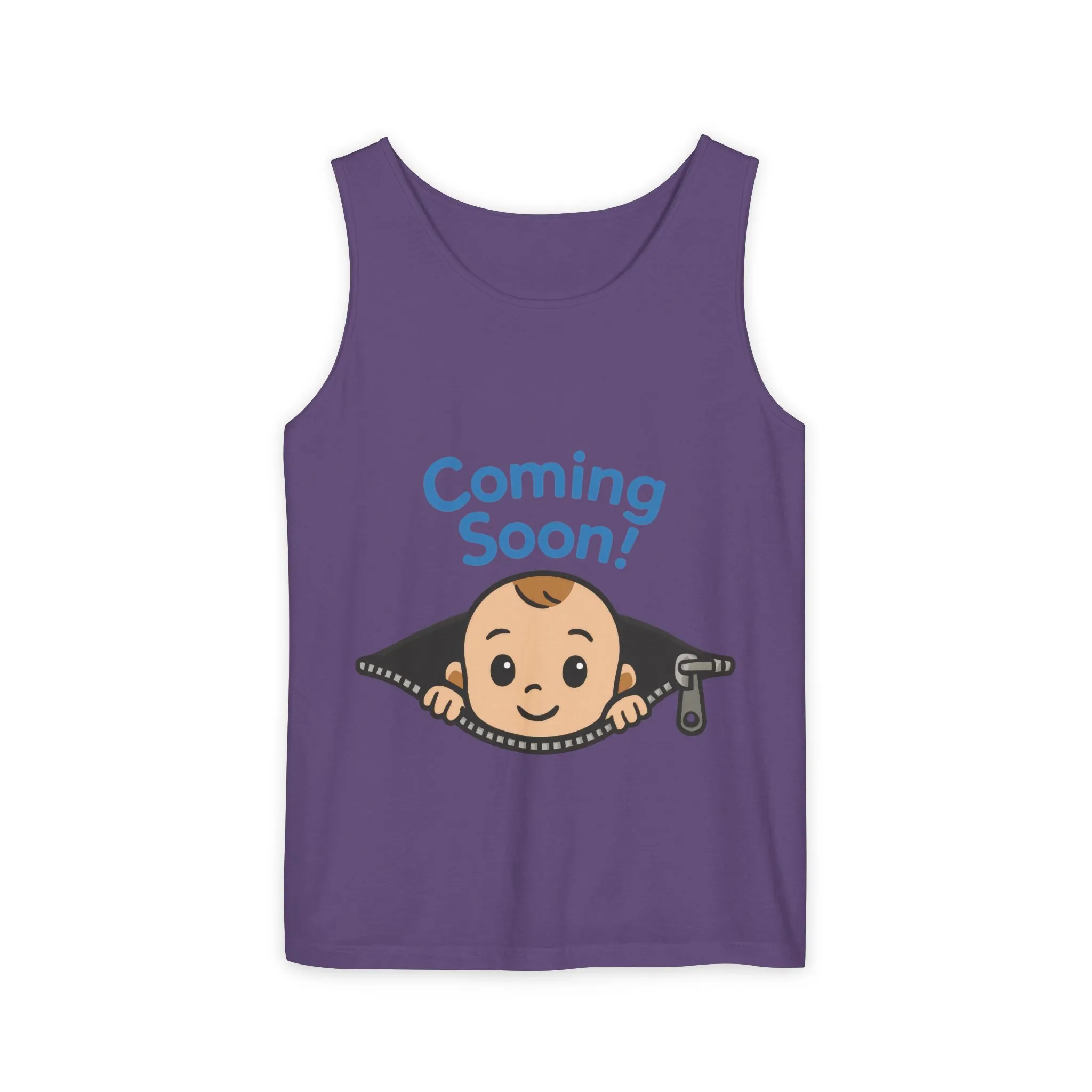 Coming Soon Maternity Tank Top, Cute Baby Boy Pregnancy Announcement Tee, Funny Expecting Mom Gift, Gender Reveal Tee, Baby Shower Top - Image 23