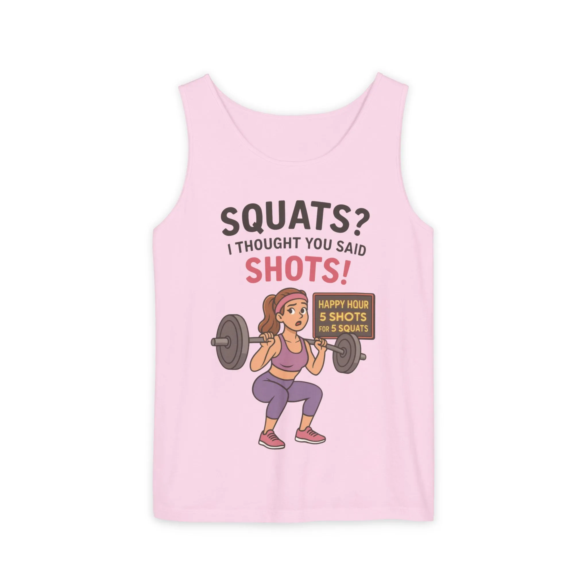 Funny Gym Womens Tank Top, Workout Humor Tee for Fitness Lovers, Gift for Gym Lovers, Activewear, Workout Gear, Gym Workout Shirt - Image 2