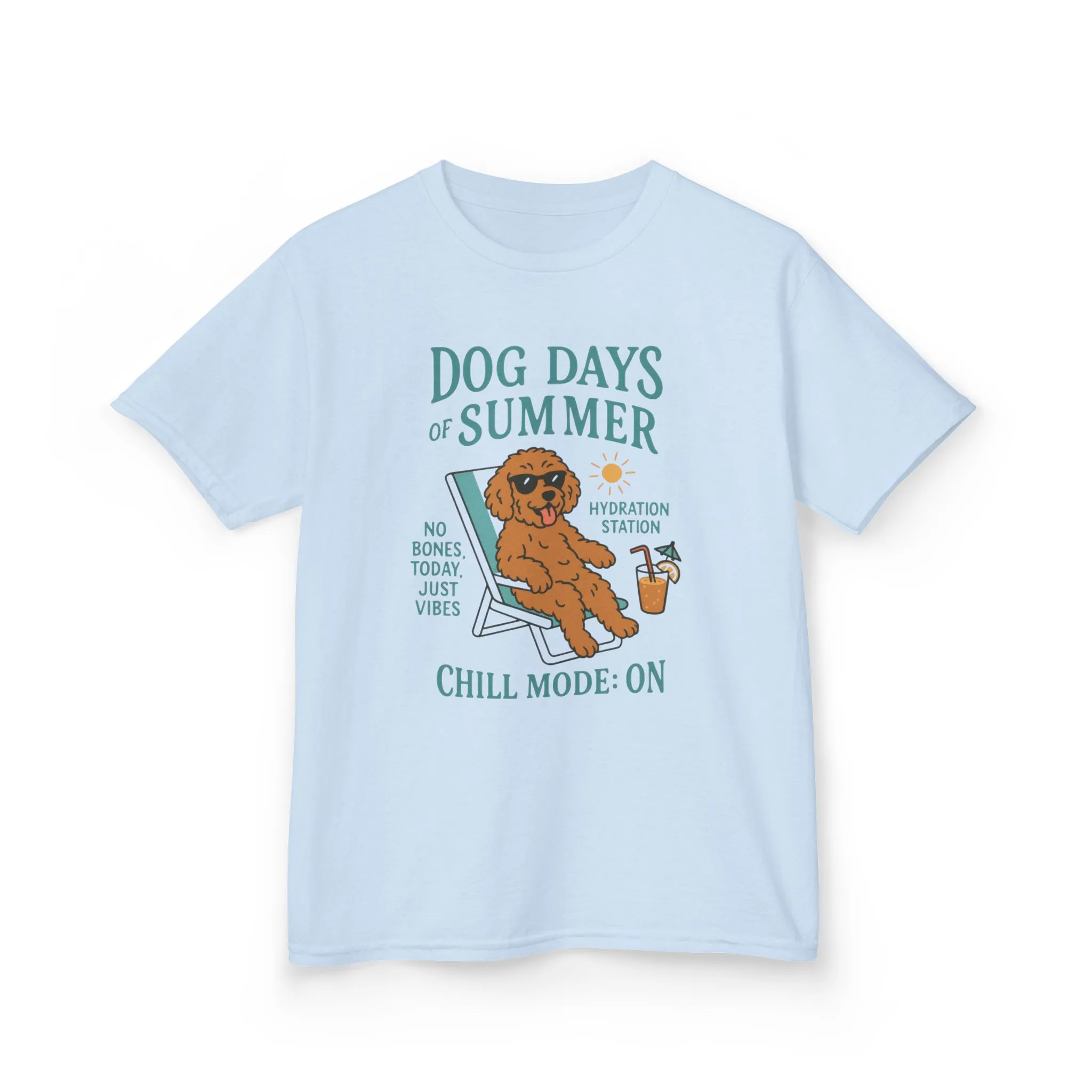 Summer Chill Kids Tee, Fun Playful T-Shirt for Boys & Girls, Perfect for Summer Days, Beach Outings, Gifts, Casual Wear - Image 16