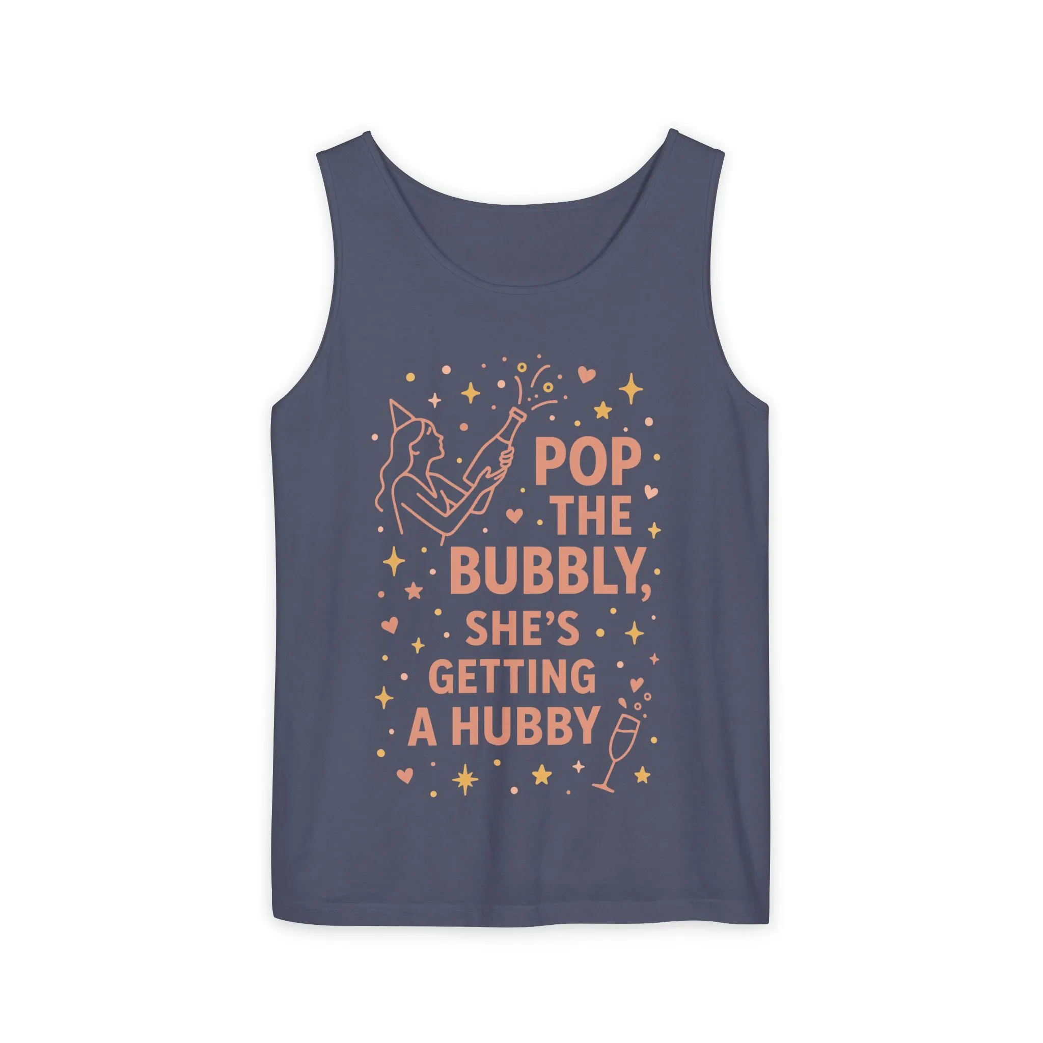 Bridal Party Tank, Bachelorette Party Tee, Bridesmaid Wedding Tee, Hen Party Top, Bridal Shower, Bridesmaids Gift - Image 2