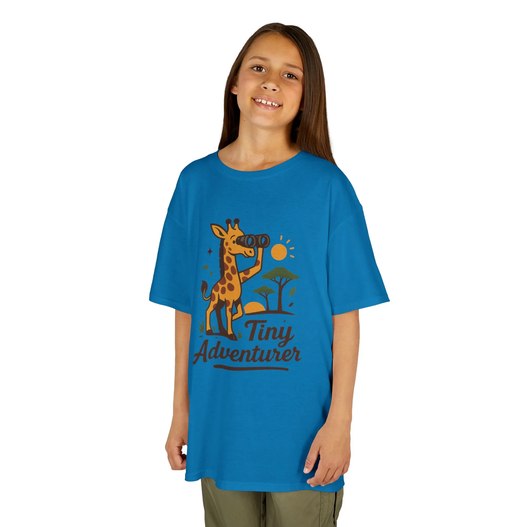 Tiny Adventurer Kids Tee, Giraffe T-Shirt, Children's Nature Shirt, Fun Kids Apparel, Birthday Gift for Boys and Girls - Image 14