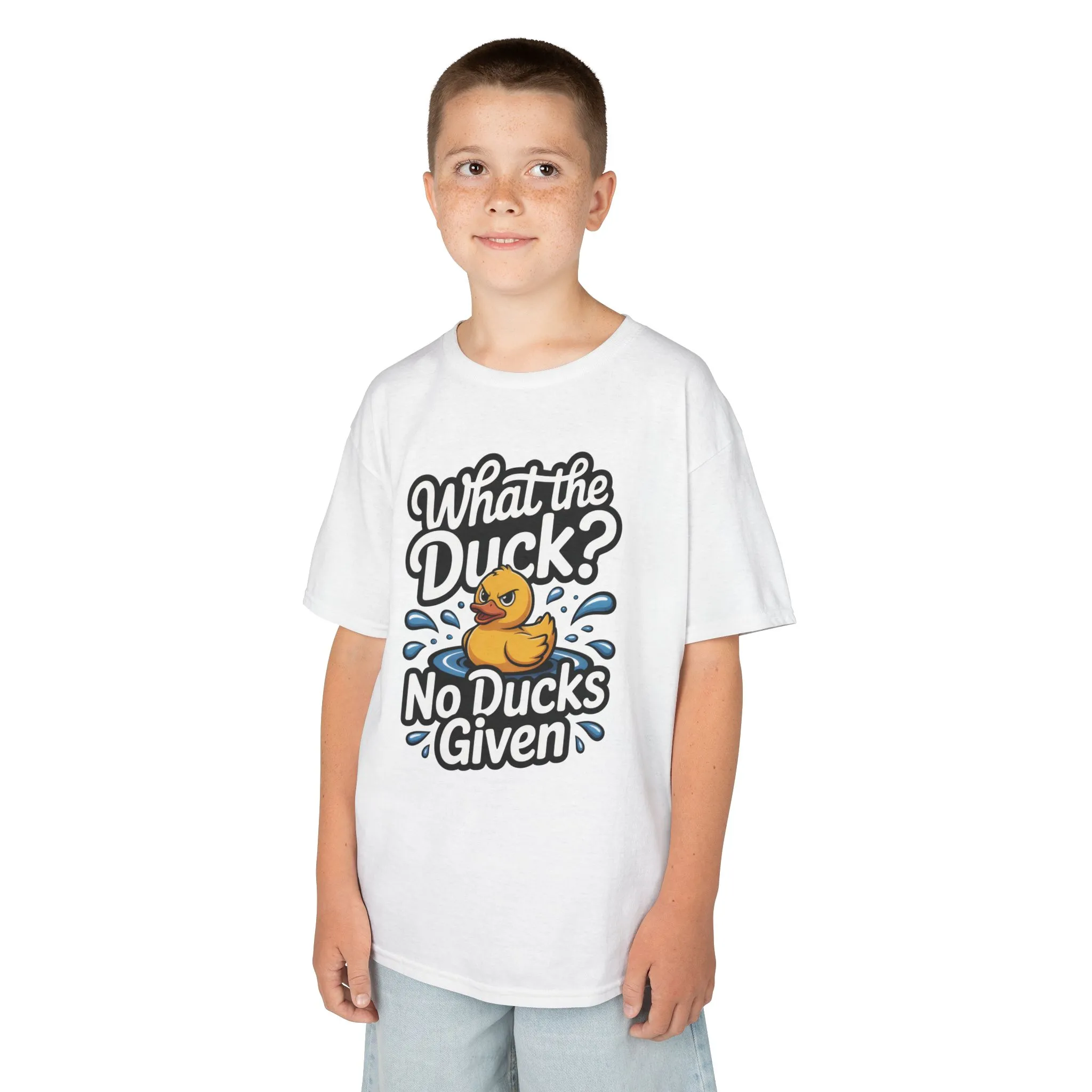 Funny Teen Duck Shirt, Kids Humor Tee, What The Duck Meme Tee, No Ducks Given Youth Tee, Sarcastic Rubber Duck Shirt, Cool Gift For Teens - Image 6