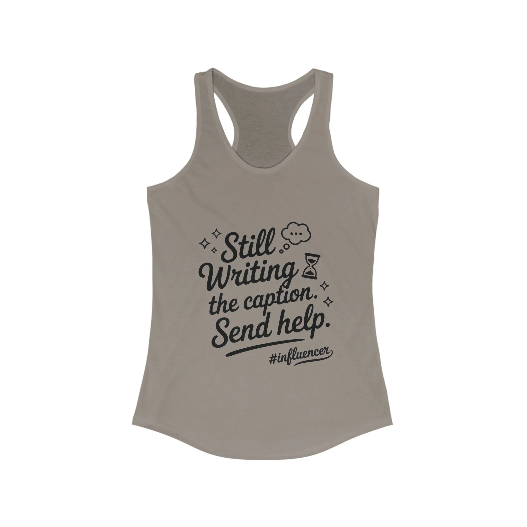 Funny Influencer Womens Tank, Social Media Tee, Workout Shirt, Gym Top, Gift Social Media Lovers, Gift for Content Creators Influencers - Image 9