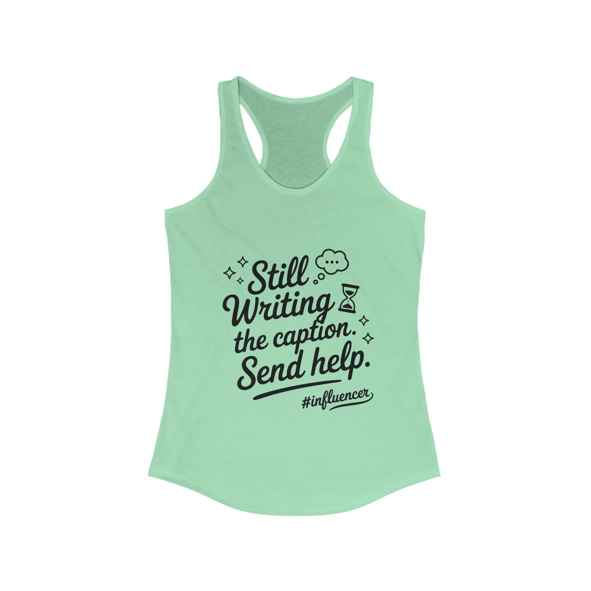 Funny Influencer Womens Tank, Social Media Tee, Workout Shirt, Gym Top, Gift Social Media Lovers, Gift for Content Creators Influencers - Image 11