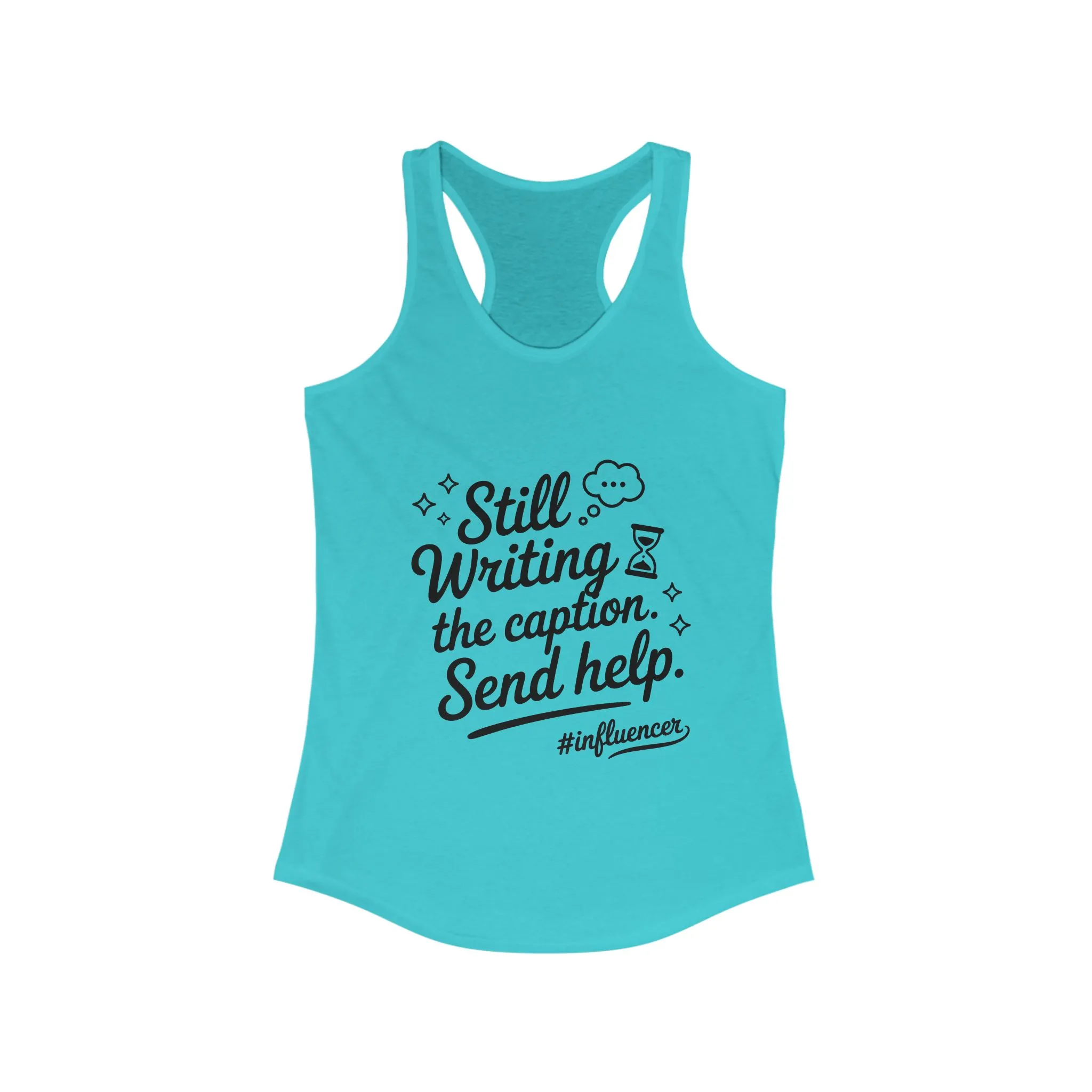 Funny Influencer Womens Tank, Social Media Tee, Workout Shirt, Gym Top, Gift Social Media Lovers, Gift for Content Creators Influencers - Image 15