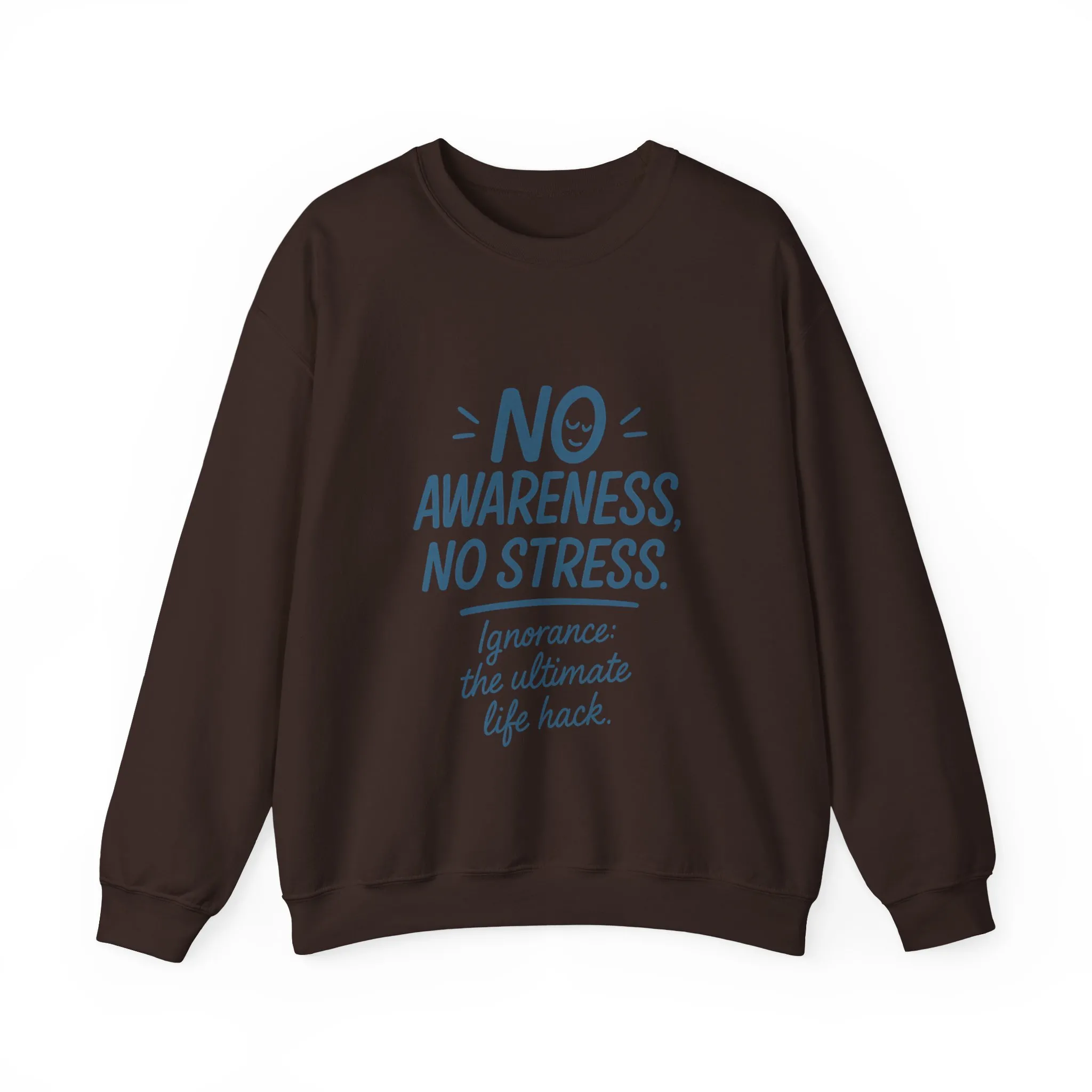 Funny Mens Mindful Crewneck Sweatshirt, Cozy Sweatshirt, Awareness Sweatshirt, Casual Style Gift, Perfect for Self-Care Days - Image 13