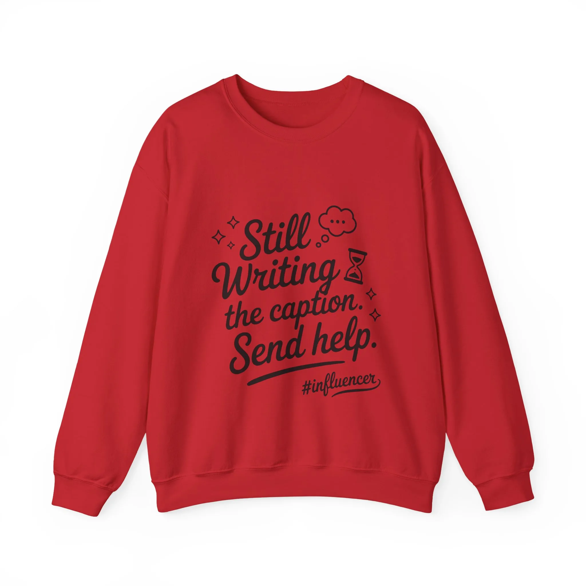 Funny Influencer Womens Sweatshirt, Cozy Oversized Crewneck, Social Media Humor Gift, Influencer Sweatshirt for Writers, social media gift - Image 25