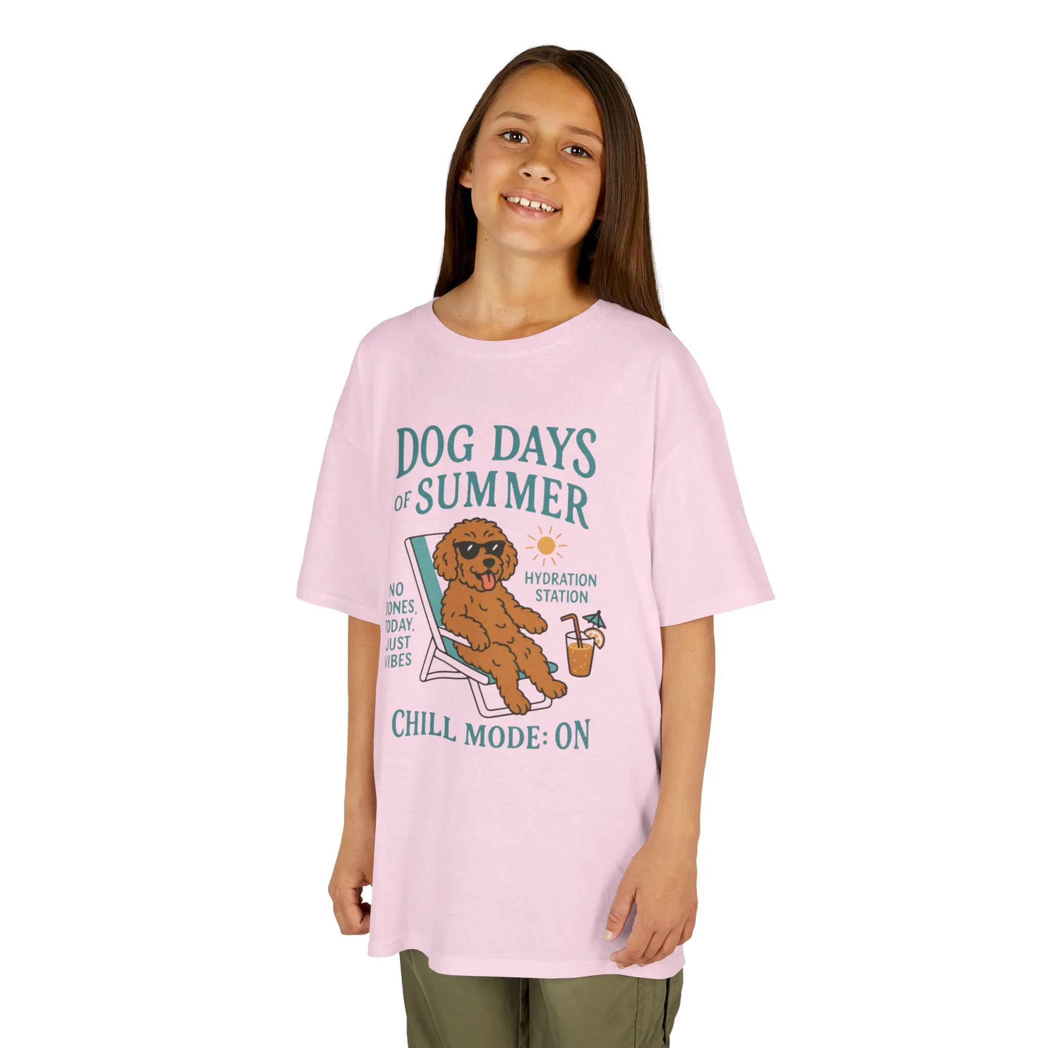 Summer Chill Kids Tee, Fun Playful T-Shirt for Boys & Girls, Perfect for Summer Days, Beach Outings, Gifts, Casual Wear - Image 26