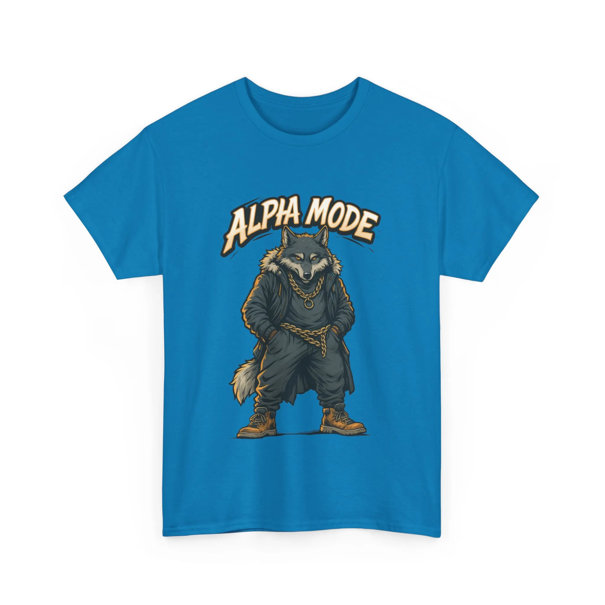 Alpha Mode Wolf Shirt, Mens Streetwear Graphic Tee, Hip Hop Wolf T-Shirt, Alpha Male Power Shirt, Cool Urban Wolf Gift, Trendy Summer Shirt - Image 22