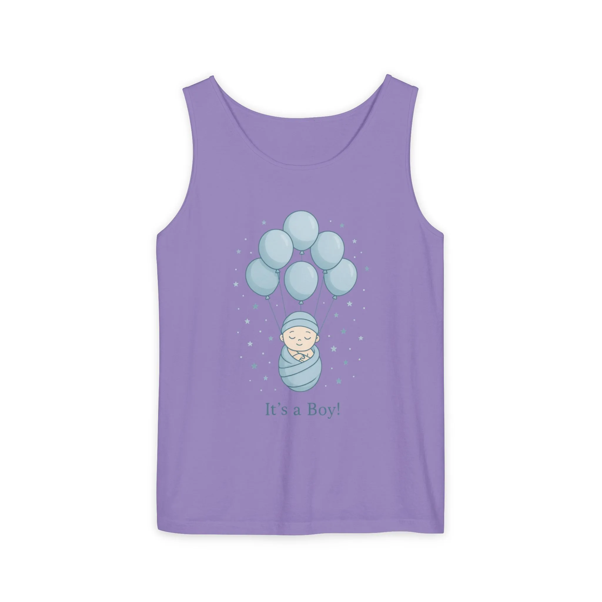 Its a Boy Maternity Tank Top, Baby Boy Pregnancy Announcement Tank, Gender Reveal Mom To Be Gift, Expecting Baby Shower Top - Image 19