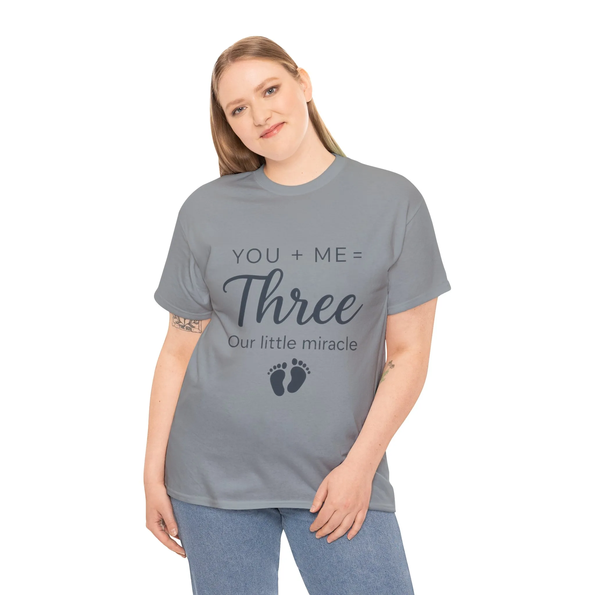 Maternity T-Shirt, Cute Pregnancy Announcement Shirt, Our Little Miracle Expecting Mom Gift, Baby Reveal Tee, Baby Showers Gift - Image 30
