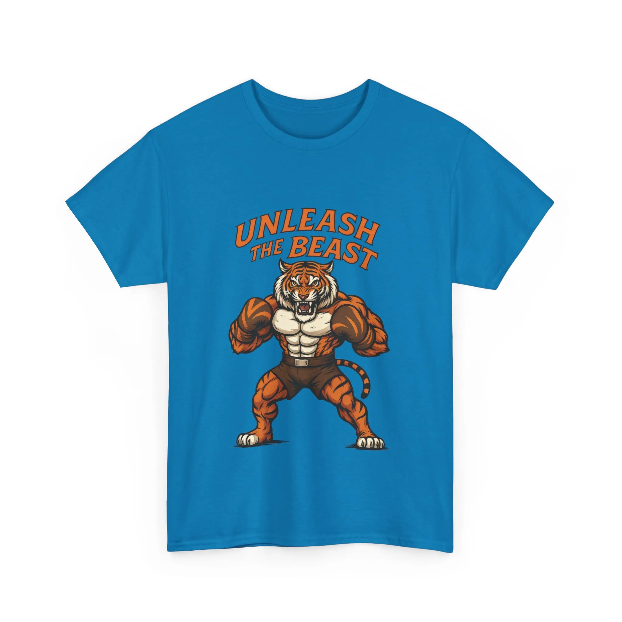 Unleash The Beast Tiger Gym Shirt, Mens Workout T-Shirt, Bodybuilding Motivation Tee, Fitness Muscle Tiger Graphic, Strong Beast Gym Top - Image 19