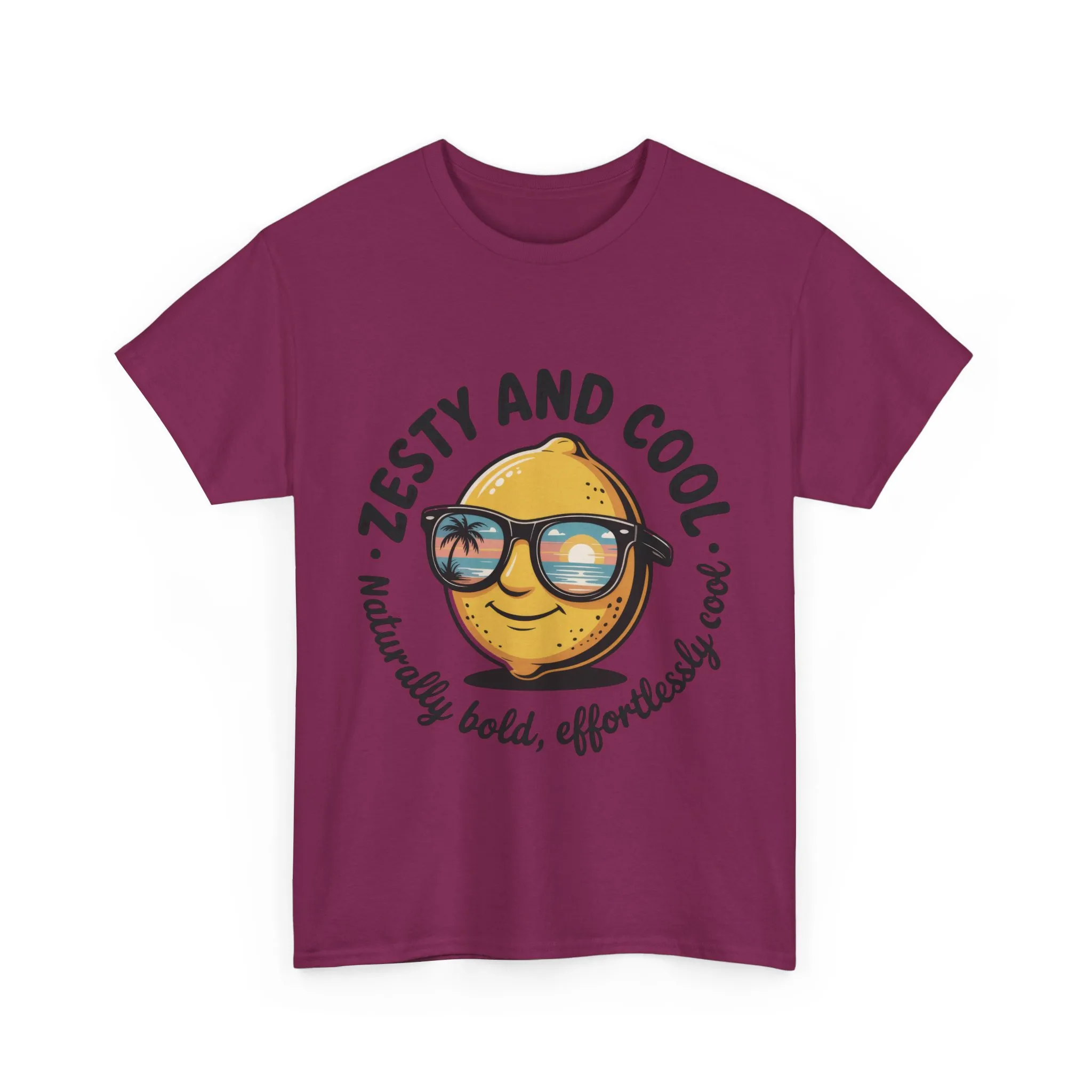 Zesty Lemon Tee, Womens Heavy Cotton T-Shirt, Funny Graphic Tee, Summer Apparel, Gift for Lemon Lovers, Casual Style, Funny Summer Tee - Image 28