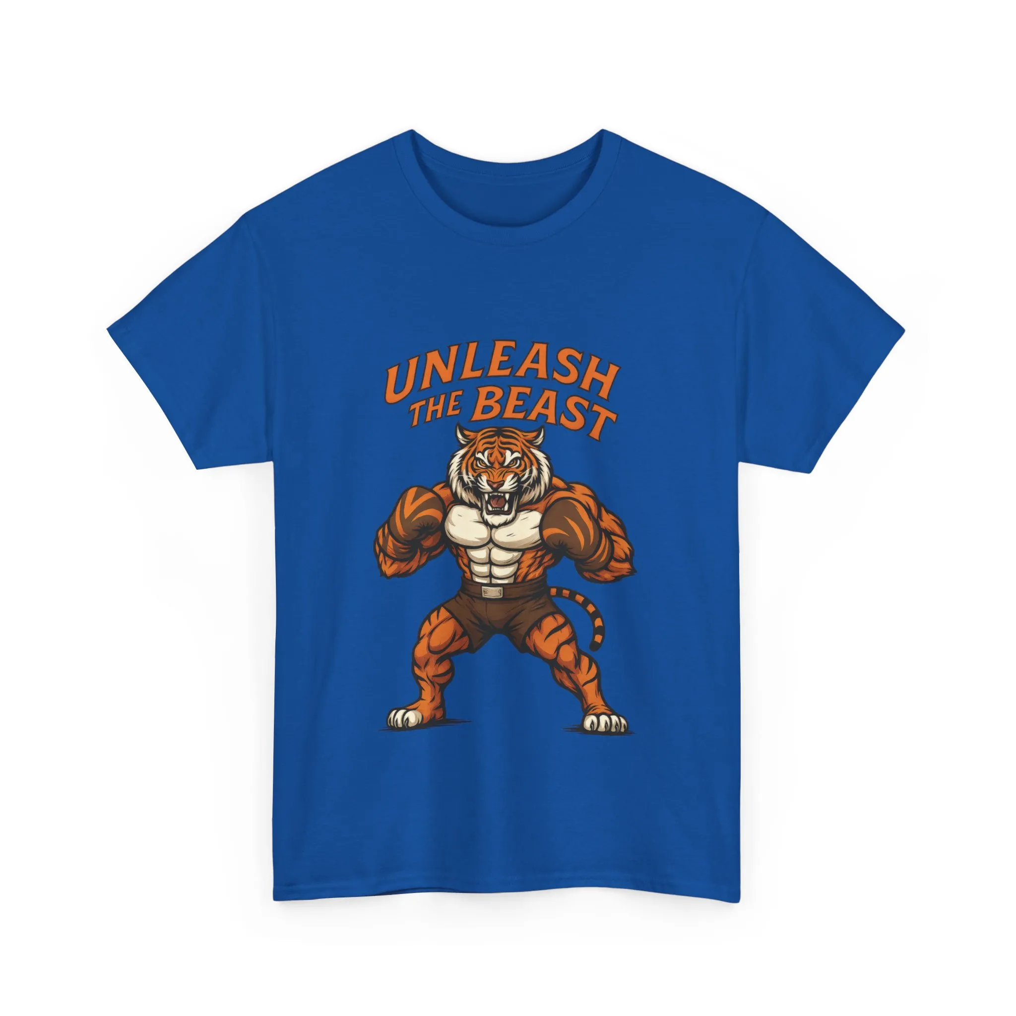 Unleash The Beast Tiger Gym Shirt, Mens Workout T-Shirt, Bodybuilding Motivation Tee, Fitness Muscle Tiger Graphic, Strong Beast Gym Top - Image 22