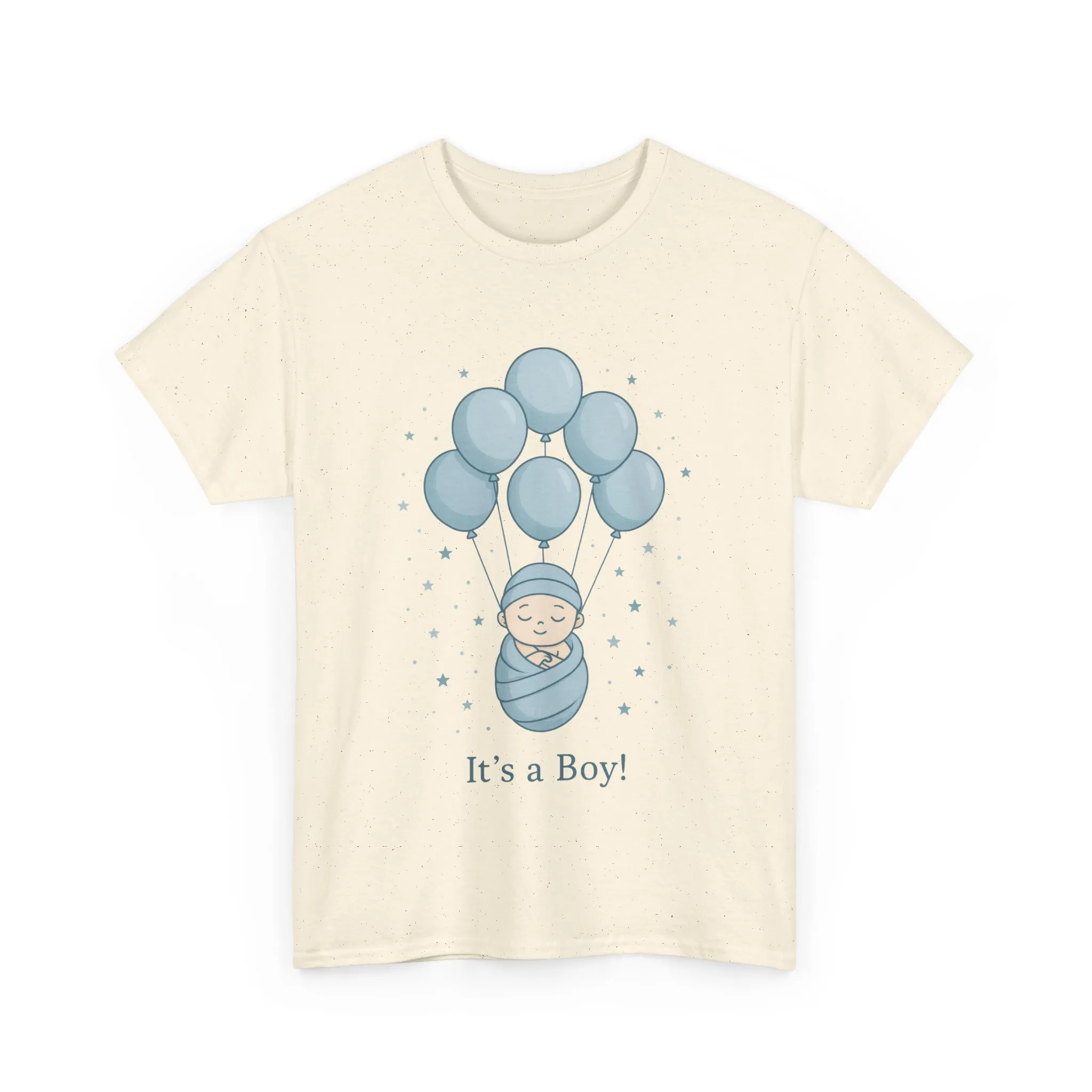 Its a Boy Maternity T-Shirt, Baby Boy Pregnancy Announcement Shirt, Gender Reveal Mom To Be Gift, Expecting Baby Shower Tee - Image 4