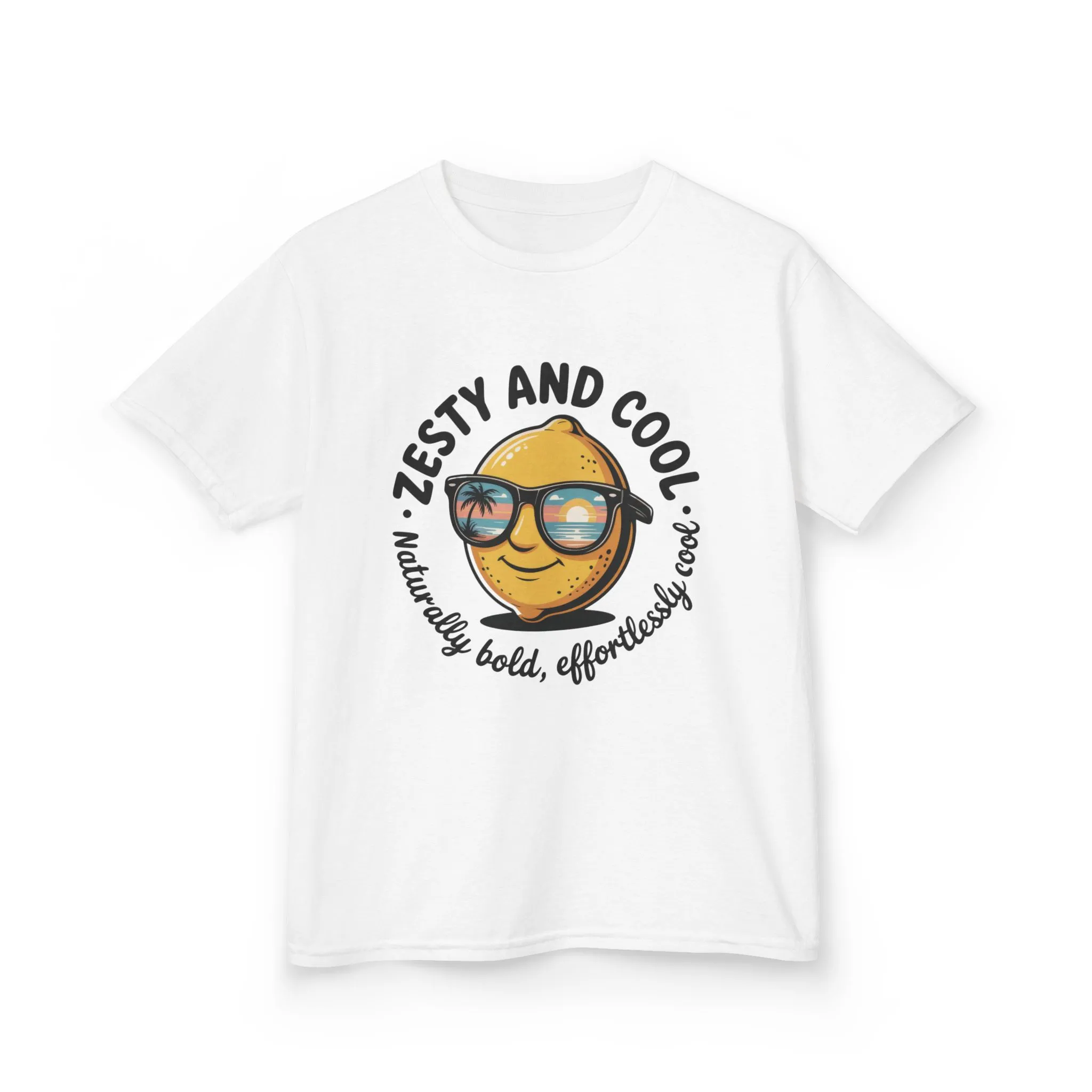 Zesty and Cool Kids Tee, Fun Summer Shirt, Birthday Gift for Kids, Playful Graphic Tee, Cool Kids Apparel, Fruit Tee for Boys and Girls - Image 4