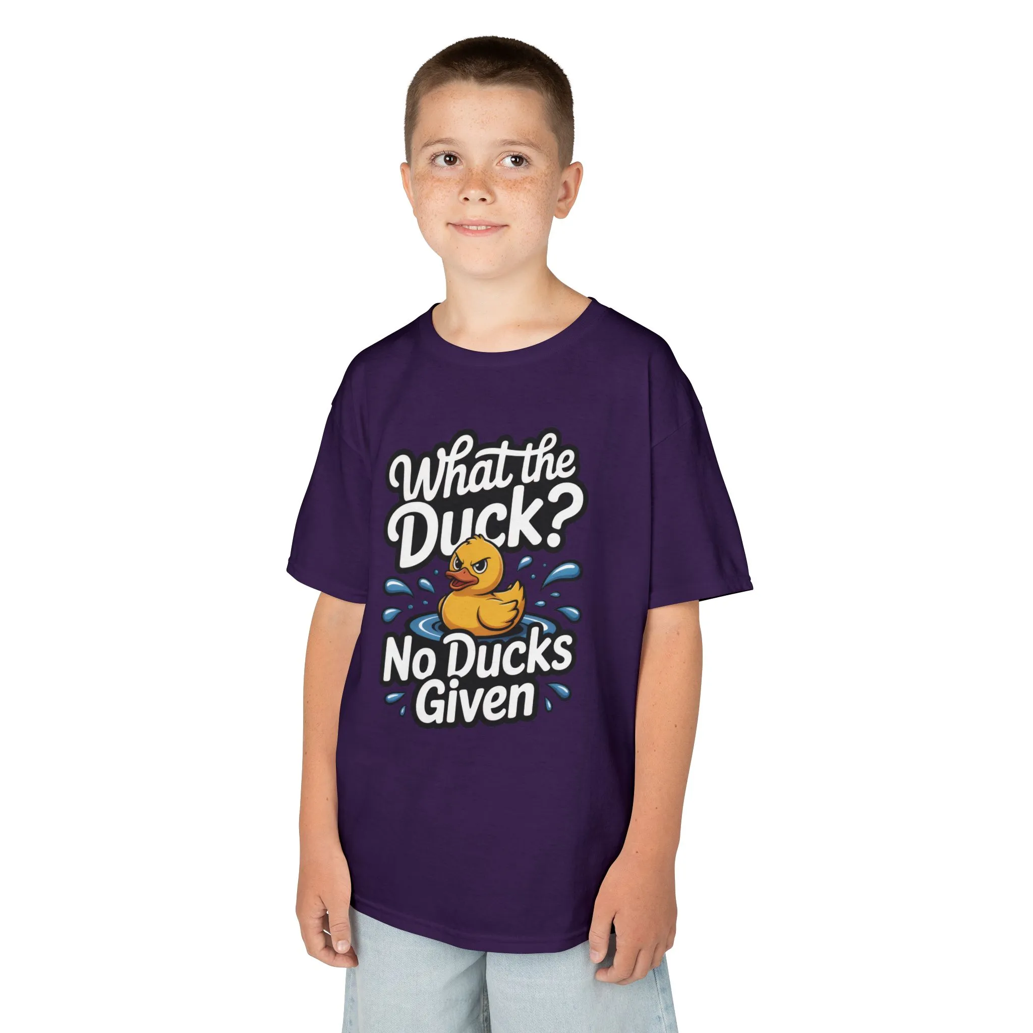 Funny Teen Duck Shirt, Kids Humor Tee, What The Duck Meme Tee, No Ducks Given Youth Tee, Sarcastic Rubber Duck Shirt, Cool Gift For Teens - Image 30