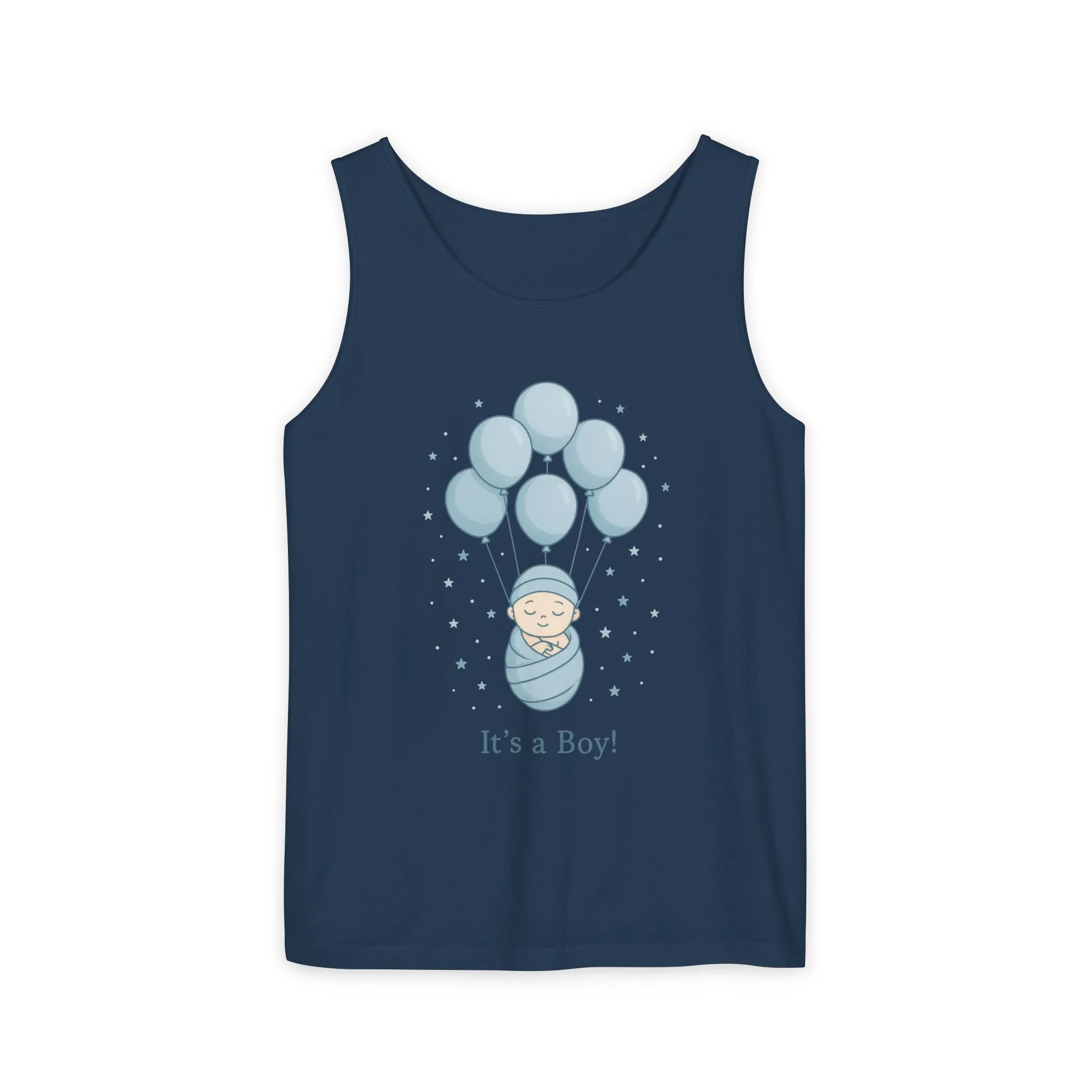 Its a Boy Maternity Tank Top, Baby Boy Pregnancy Announcement Tank, Gender Reveal Mom To Be Gift, Expecting Baby Shower Top - Image 13
