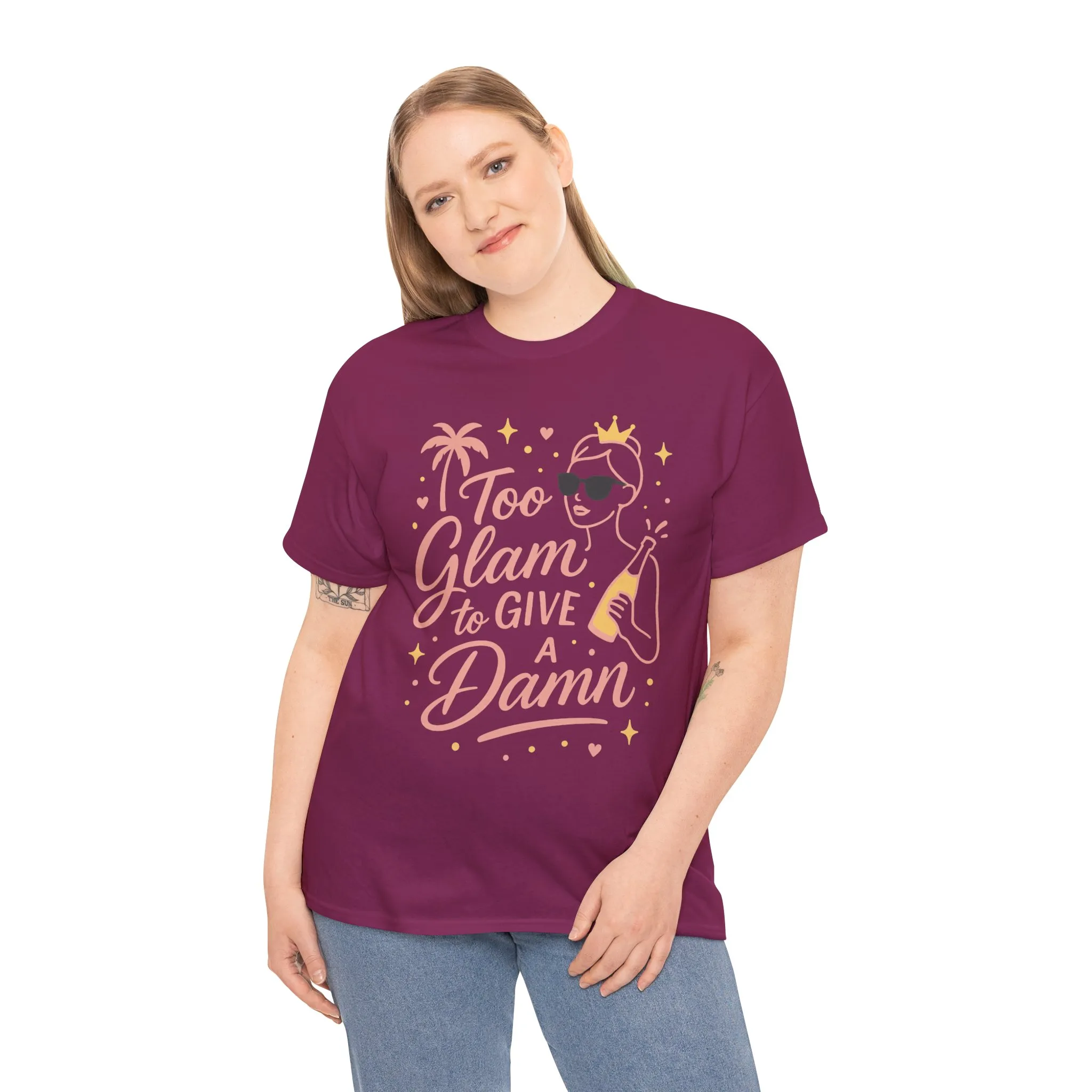 Too Glam to Give a Damn Bridal Party Shirt, Bachelorette Party Tee, Bridesmaid Wedding Tee, Hen Party Top, Bridal Shower, Bridesmaids Gift - Image 36
