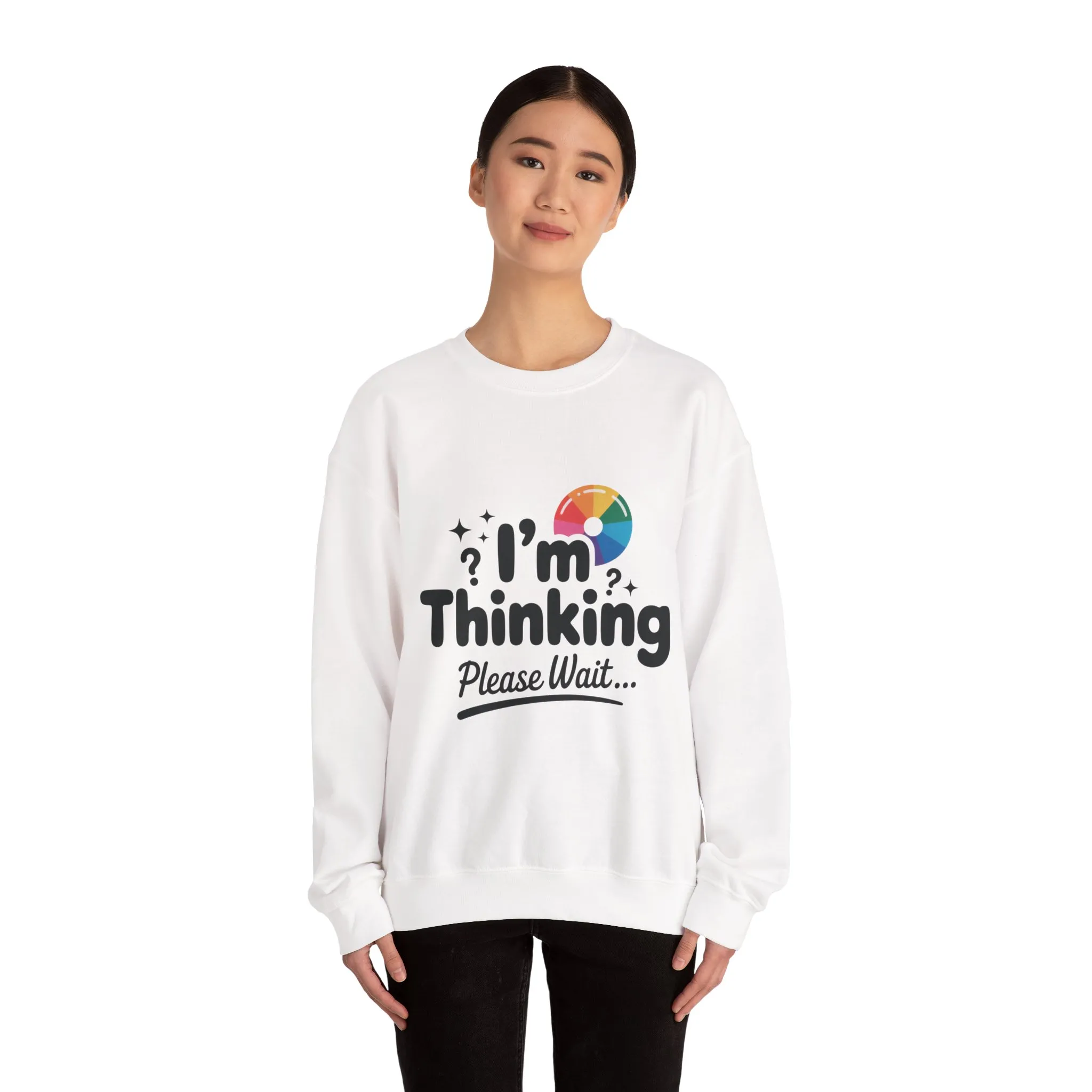 Playful Thinking Womens Sweatshirt, Thoughtful Gift, Geeky Gift for Introverts, Programmers, Designers, , Comfy Crewneck for Creative Minds - Image 5