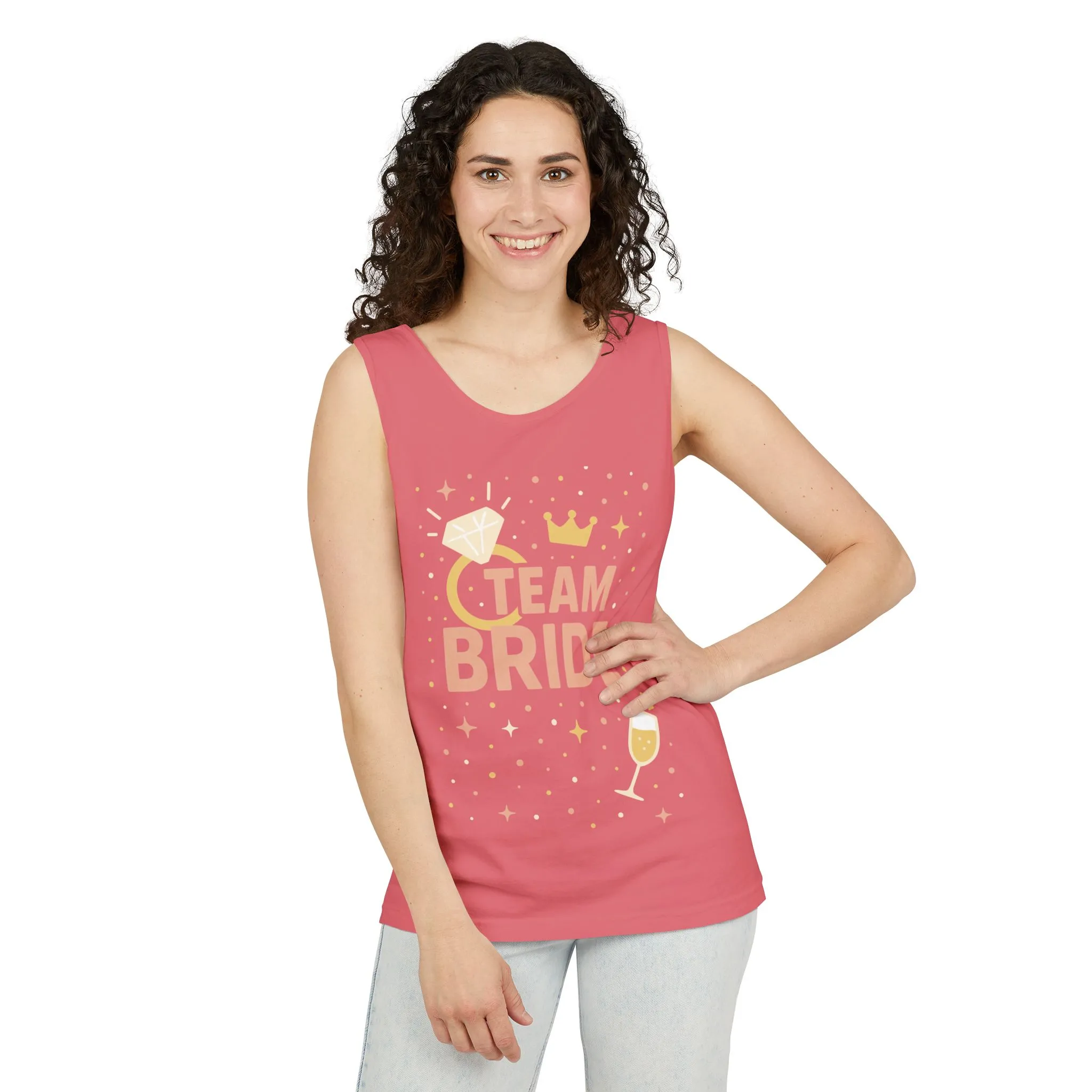 Team Bride Tank Top, Bachelorette Party Tee, Bridesmaid Wedding Tee, Hen Party Shirts, Bridal Shower, Bridesmaids Gift - Image 30