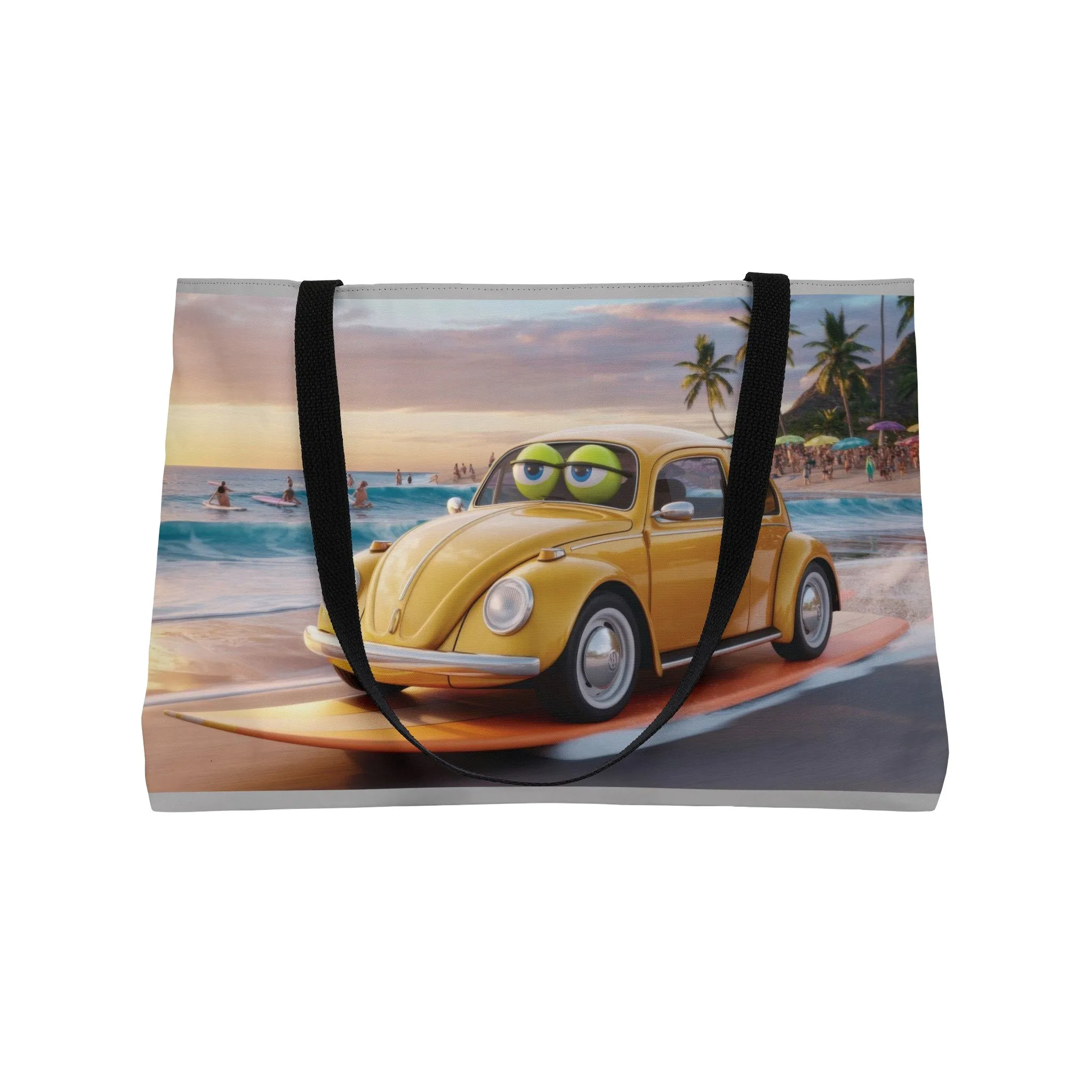 Beach Vibes Weekender Tote Bag, Perfect for Travel, Summer Adventures, Beach Days, Lightweight, Durable, Vacation Essentials - Image 4