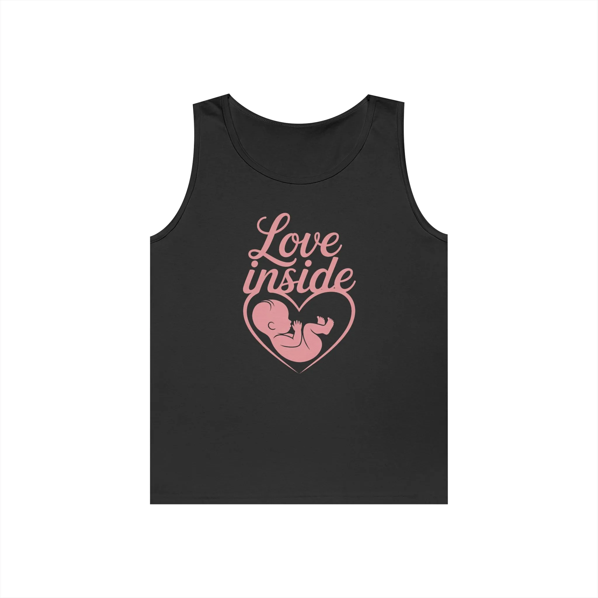 Maternity Tank Top, Pregnancy Announcement Tee, Baby Inside Mom To Be Gift, Expecting Mother Tee, Pregnancy Reveal Top, Baby Shower Top - Image 6