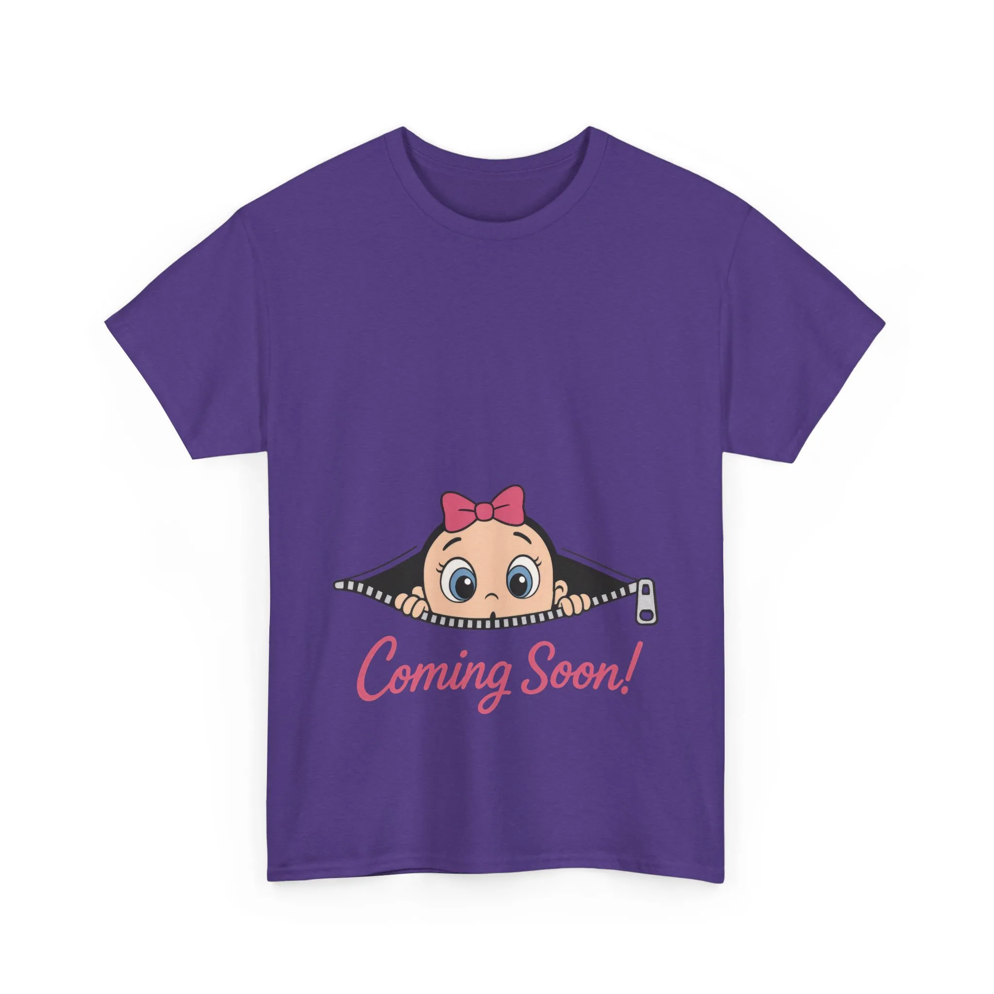 Coming Soon Maternity T-Shirt, Cute Baby Girl Pregnancy Announcement Shirt, Expecting Mom Gift, Gender Reveal Tee, Baby Shower Gift - Image 22