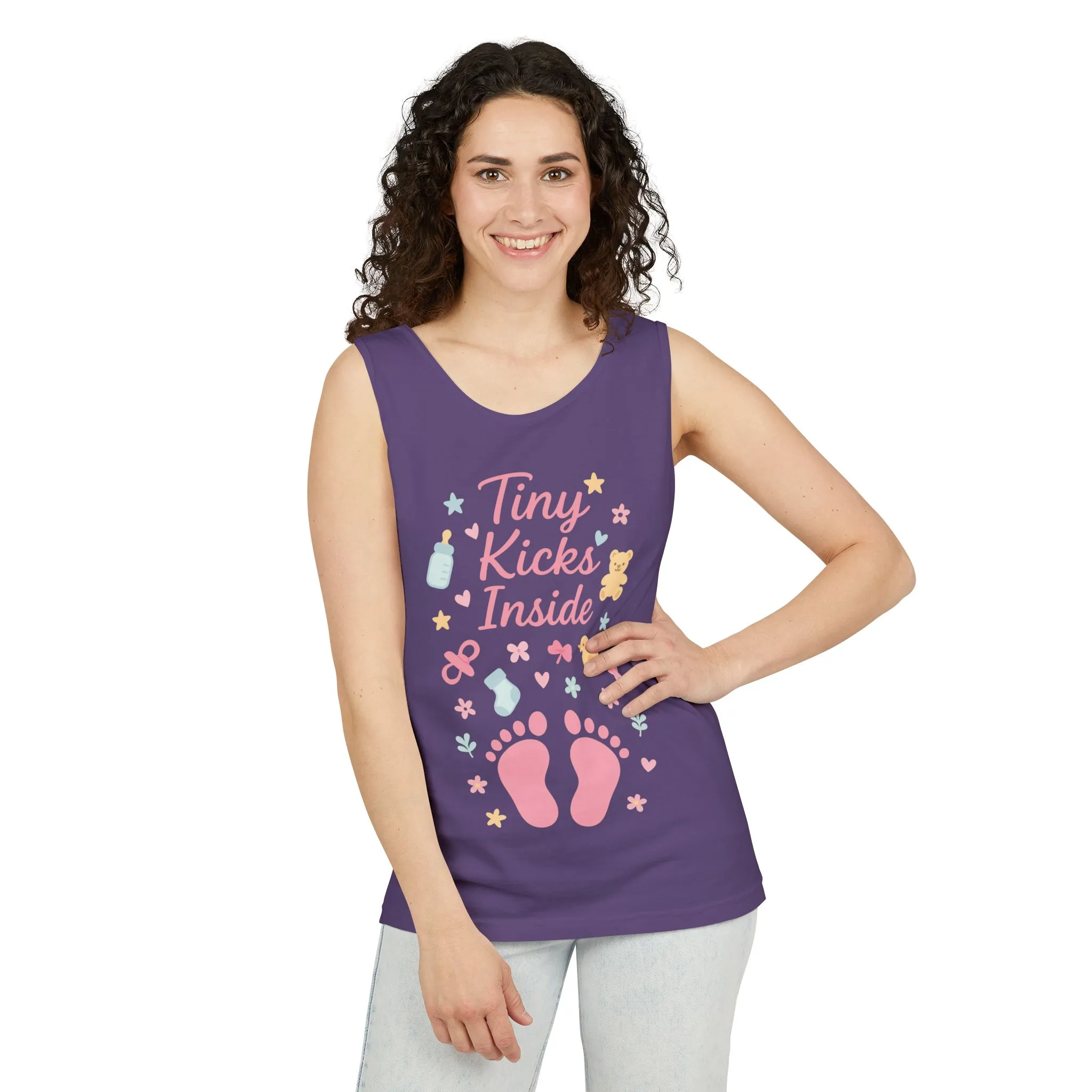 Maternity Tank Top Pregnancy Announcement Shirt, Cute Mom To Be Gift, Expecting Baby Gift, Pregnancy Reveal Top, Baby Shower Shirt - Image 30