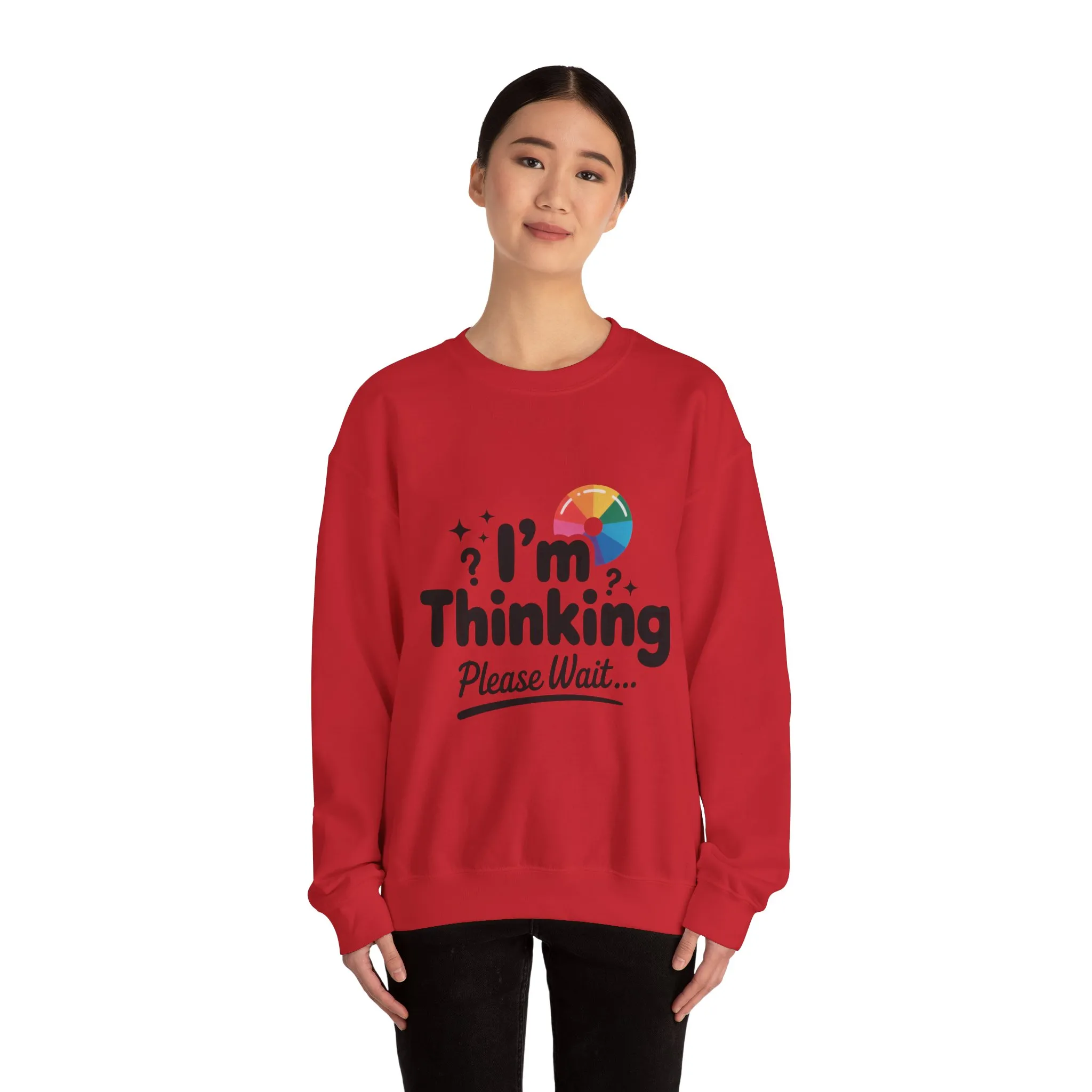 Playful Thinking Womens Sweatshirt, Thoughtful Gift, Geeky Gift for Introverts, Programmers, Designers, , Comfy Crewneck for Creative Minds - Image 3