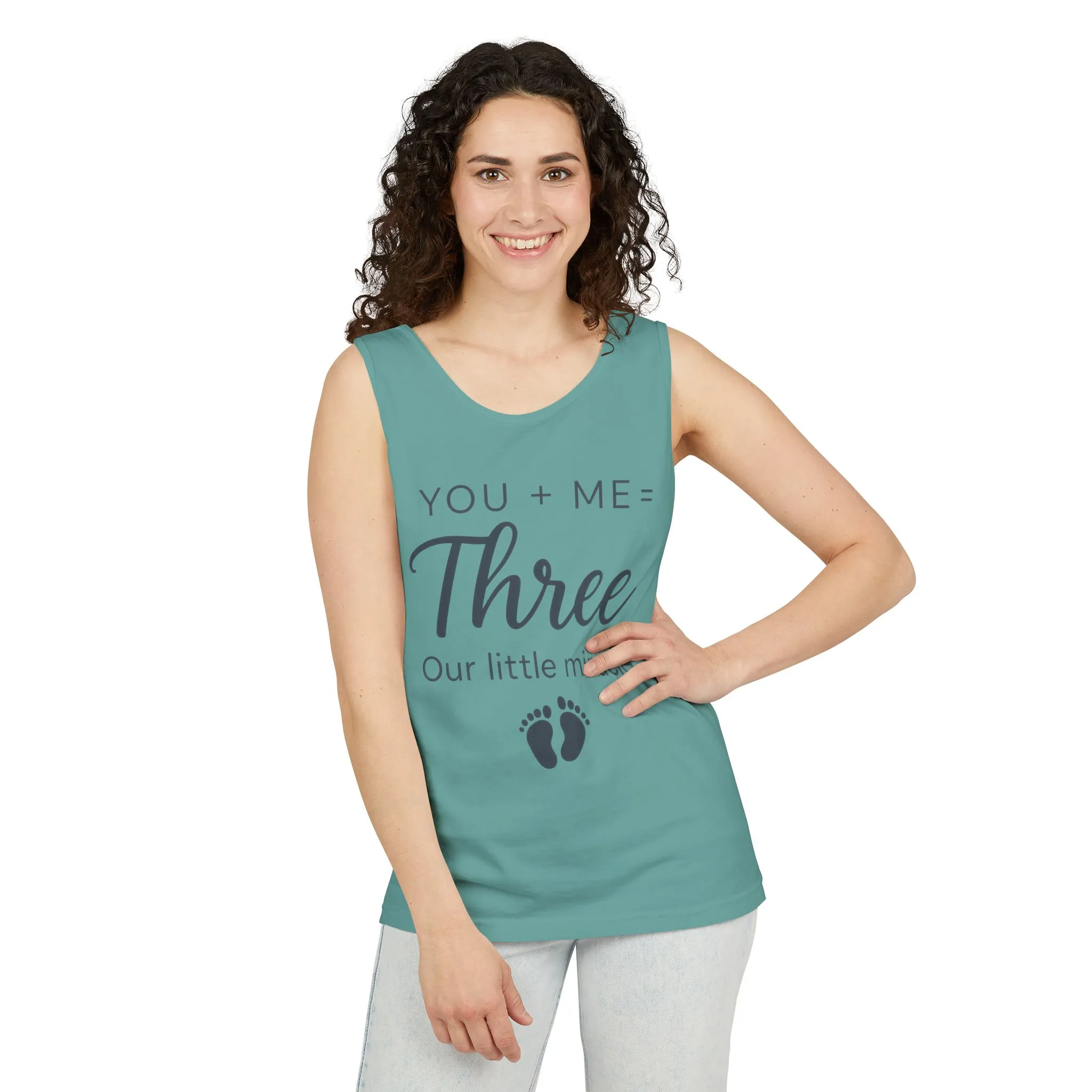 Maternity Tank Top, Cute Pregnancy Announcement Tank, Our Little Miracle Expecting Mom Gift, Baby Reveal Tee, Baby Showers Gift - Image 22