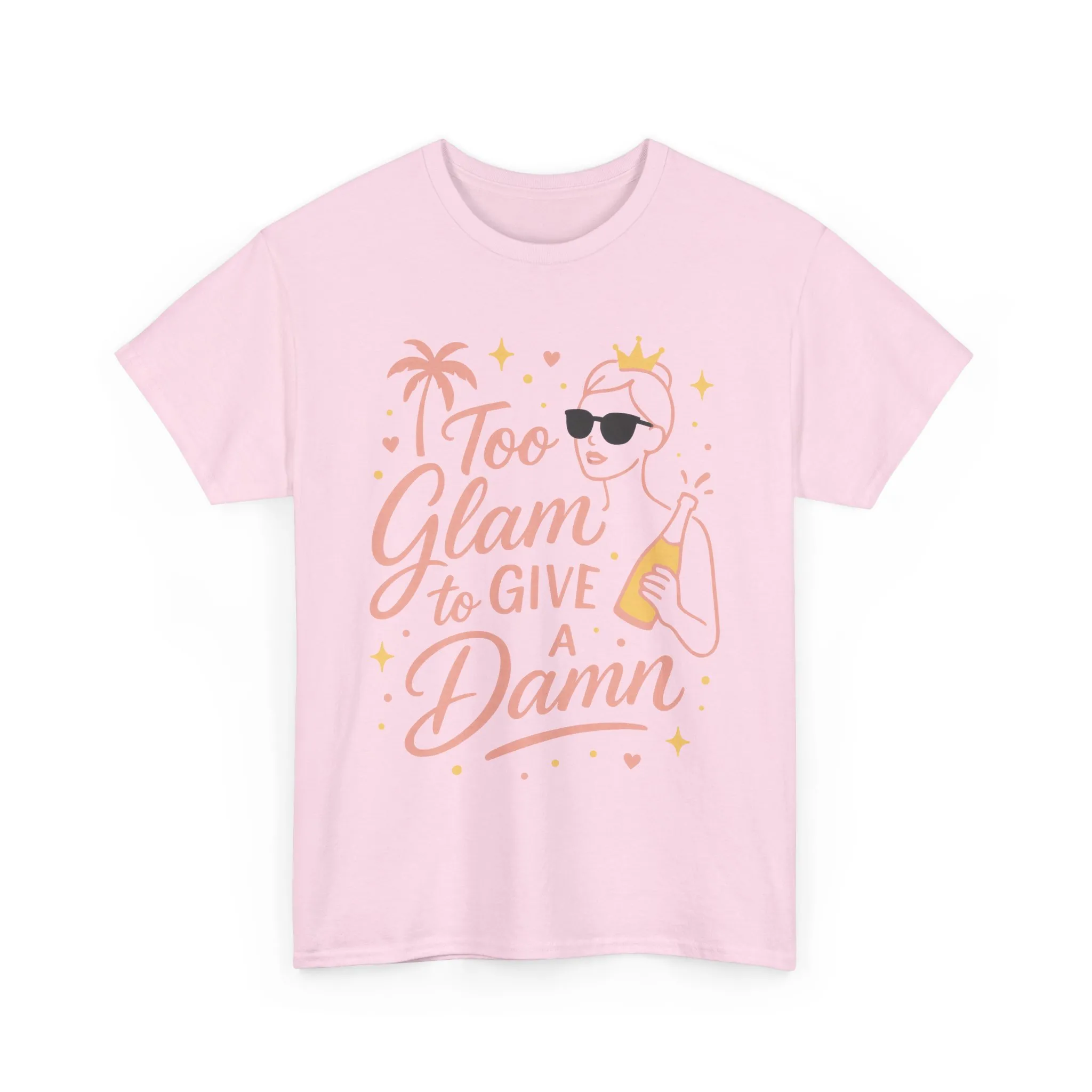 Too Glam to Give a Damn Bridal Party Shirt, Bachelorette Party Tee, Bridesmaid Wedding Tee, Hen Party Top, Bridal Shower, Bridesmaids Gift - Image 25