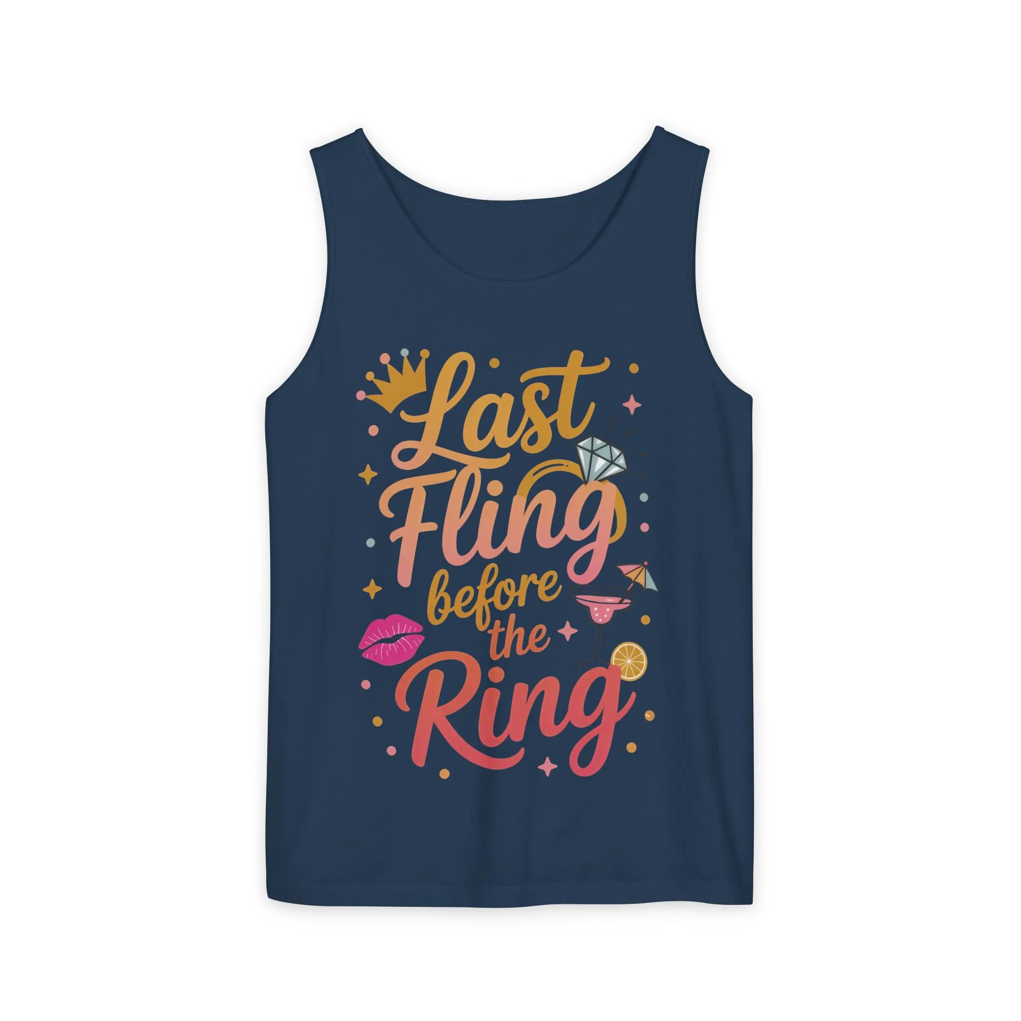 Last Fling Before the Ring T-Shirt, Bachelorette Party Tee, Bridesmaid Wedding Tee, Hen Party Shirts, Bridal Shower, Bridesmaids Gift - Image 25