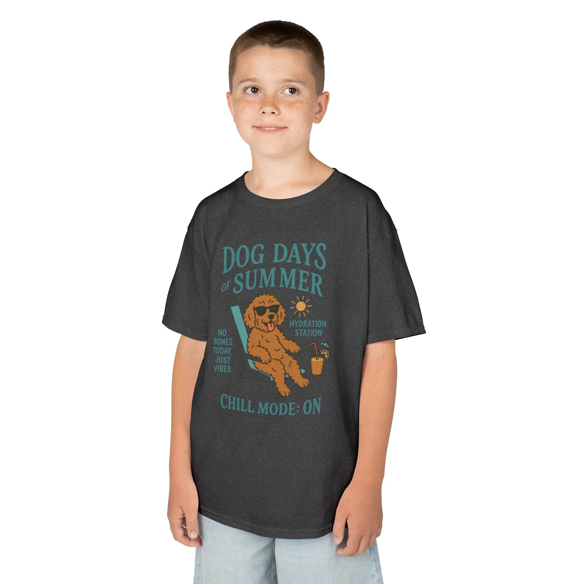 Summer Chill Kids Tee, Fun Playful T-Shirt for Boys & Girls, Perfect for Summer Days, Beach Outings, Gifts, Casual Wear - Image 15