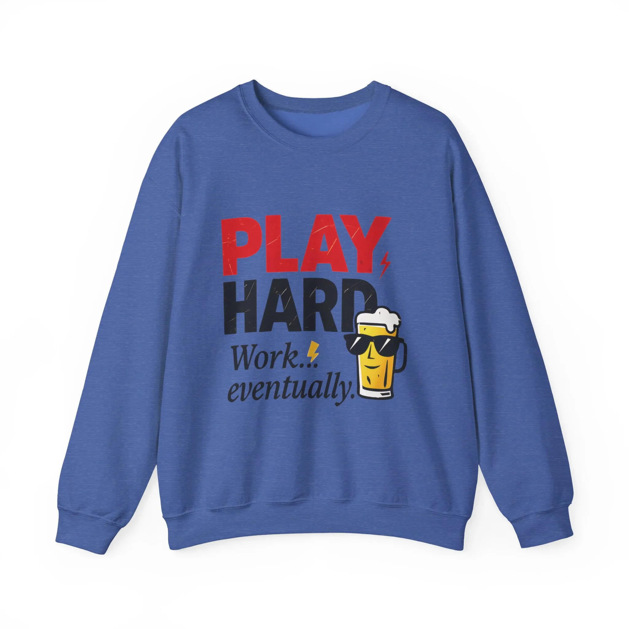 Play Hard Work Eventually Sweatshirt, Funny Mens Crewneck, Casual Gift, Weekend Wear, Holiday Sweater, Cozy Apparel - Image 34