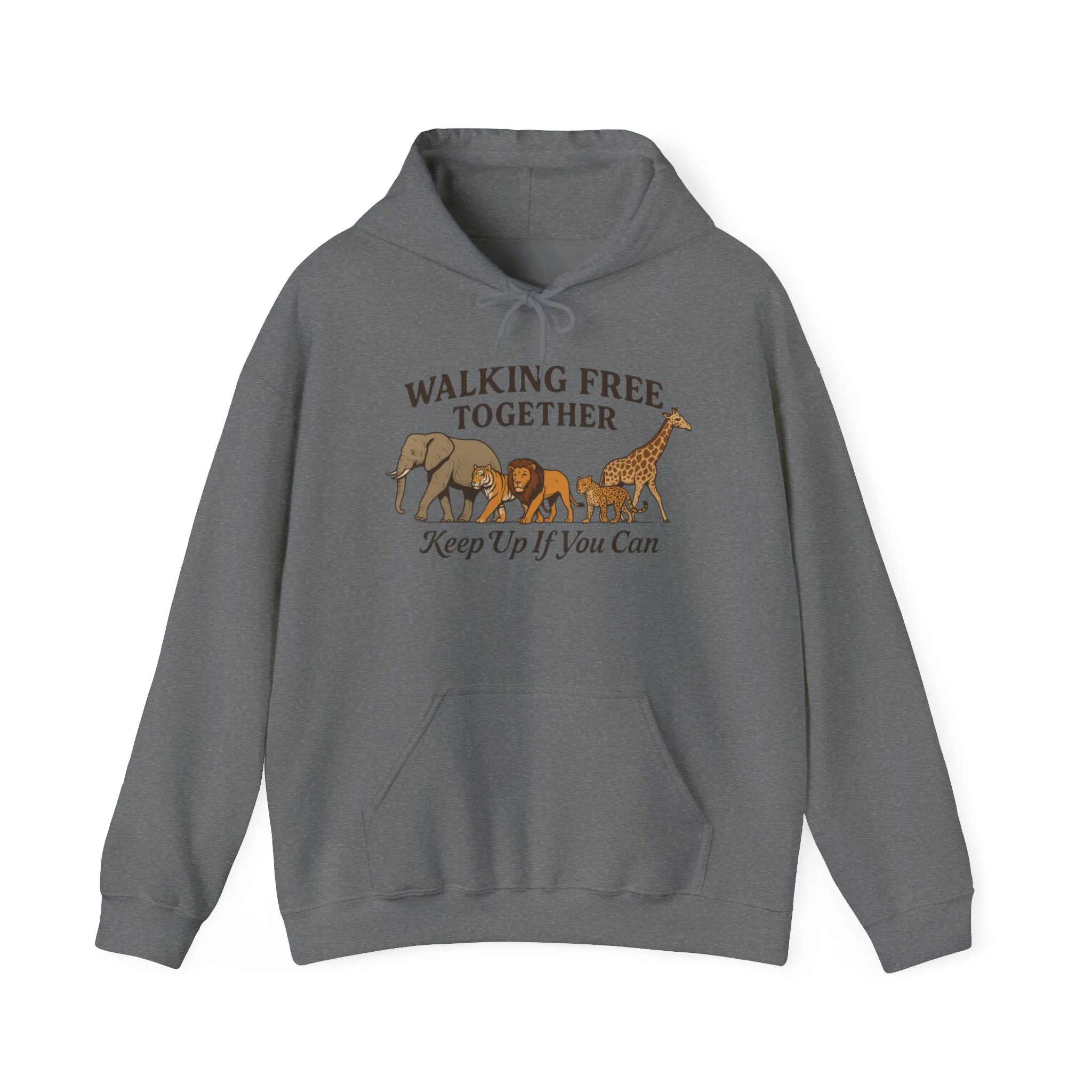 Spirit of the Wild Lion Mens Hoodie - Vacation Mode Funny Jungle King Graphic Pullover for Men, Wildlife Lovers Gift, Cozy Nature Hoodie - Image 17