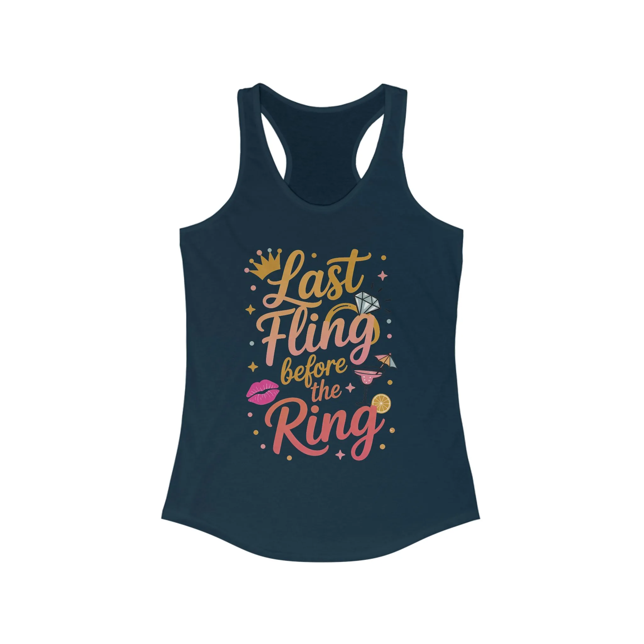 Last Fling Before the Ring T-Shirt, Bachelorette Party Tee, Bridesmaid Wedding Tee, Hen Party Shirts, Bridal Shower, Bridesmaids Gift - Image 11
