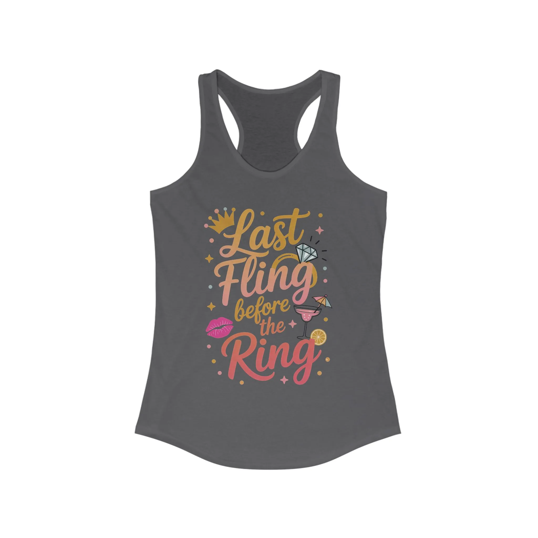 Last Fling Before the Ring T-Shirt, Bachelorette Party Tee, Bridesmaid Wedding Tee, Hen Party Shirts, Bridal Shower, Bridesmaids Gift - Image 13
