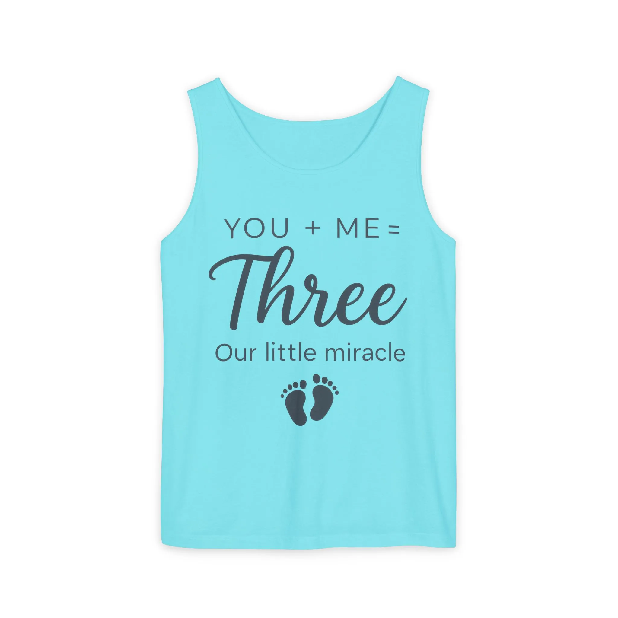 Maternity Tank Top, Cute Pregnancy Announcement Tank, Our Little Miracle Expecting Mom Gift, Baby Reveal Tee, Baby Showers Gift - Image 11