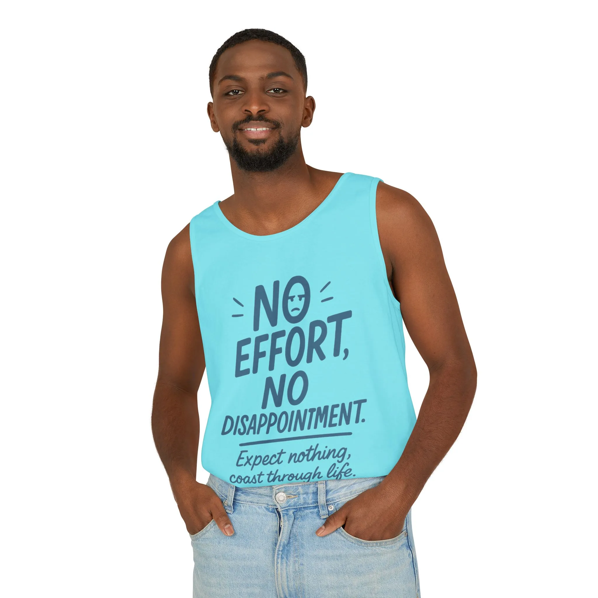Mens Tank Top, Funny Lazy Life Quote, Workout Humor Sleeveless Shirt, Casual Gym Top, Relaxed Summer Top, Funny Graphic Tee, Beachwear - Image 3