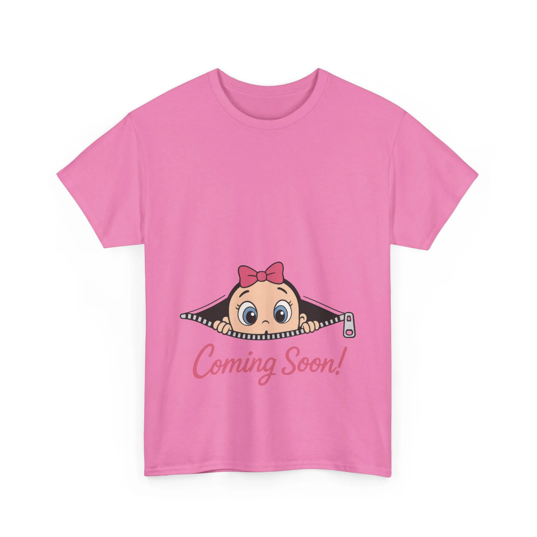 Coming Soon Maternity T-Shirt, Cute Baby Girl Pregnancy Announcement Shirt, Expecting Mom Gift, Gender Reveal Tee, Baby Shower Gift - Image 31